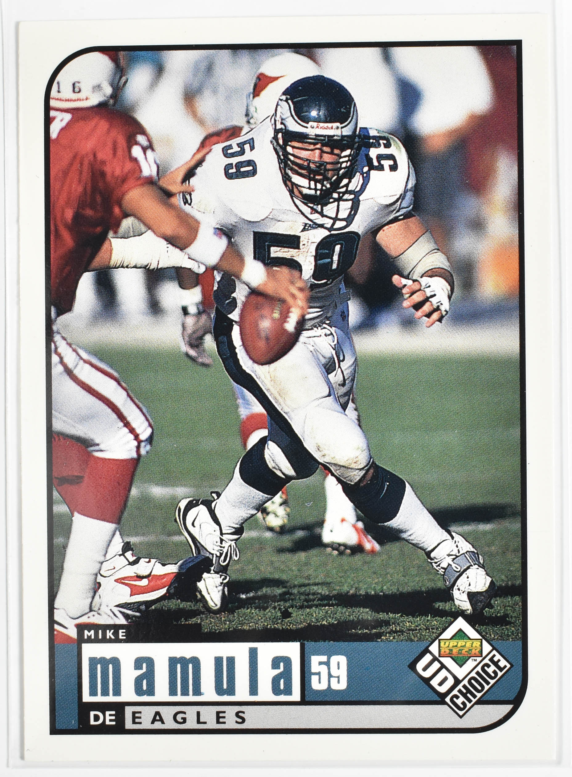 Mike Mamula 137 Upper Deck 1998 Eagles Football Card