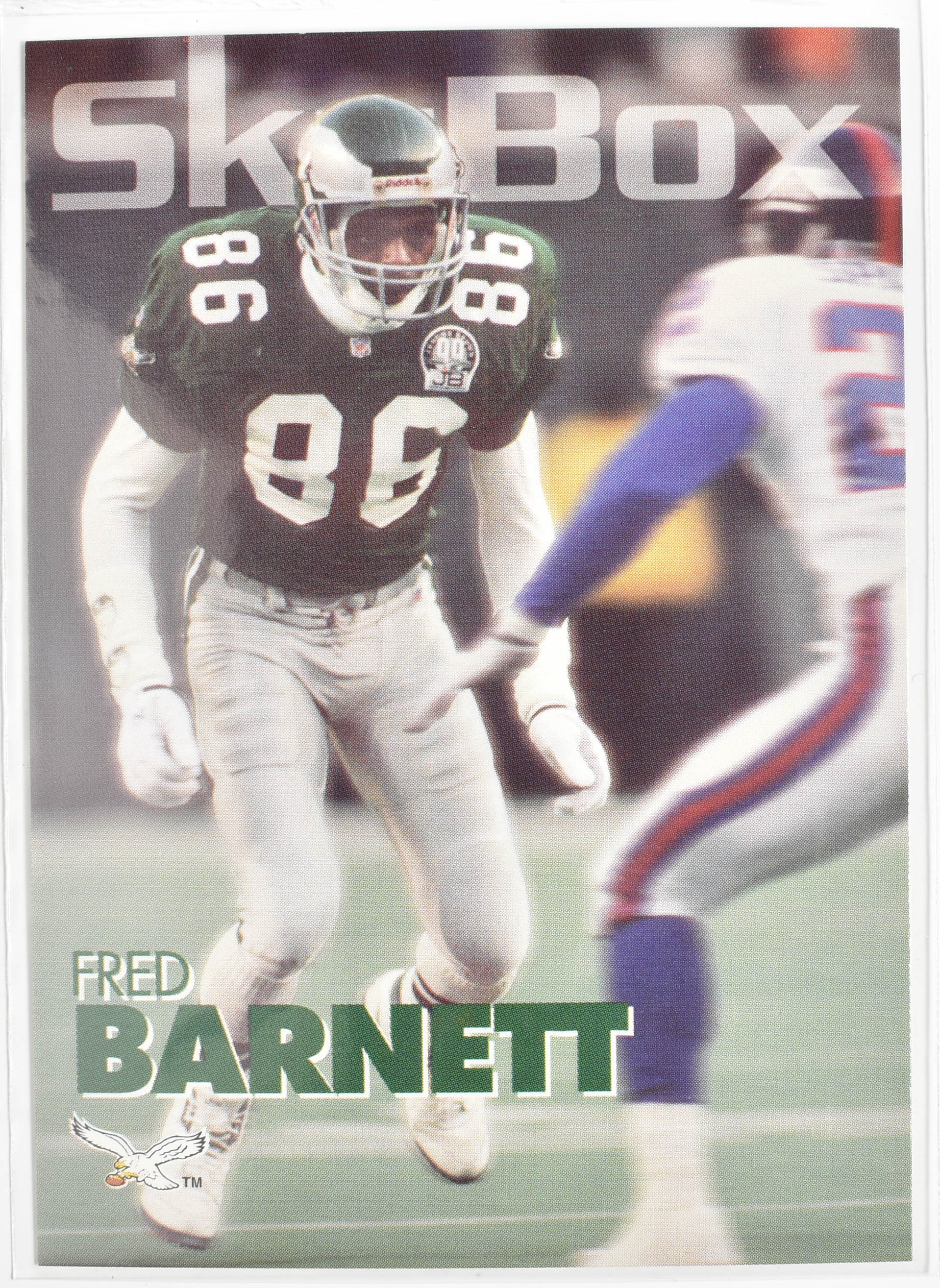 Fred Barnett 244 Skybox 1993 Eagles Football Card