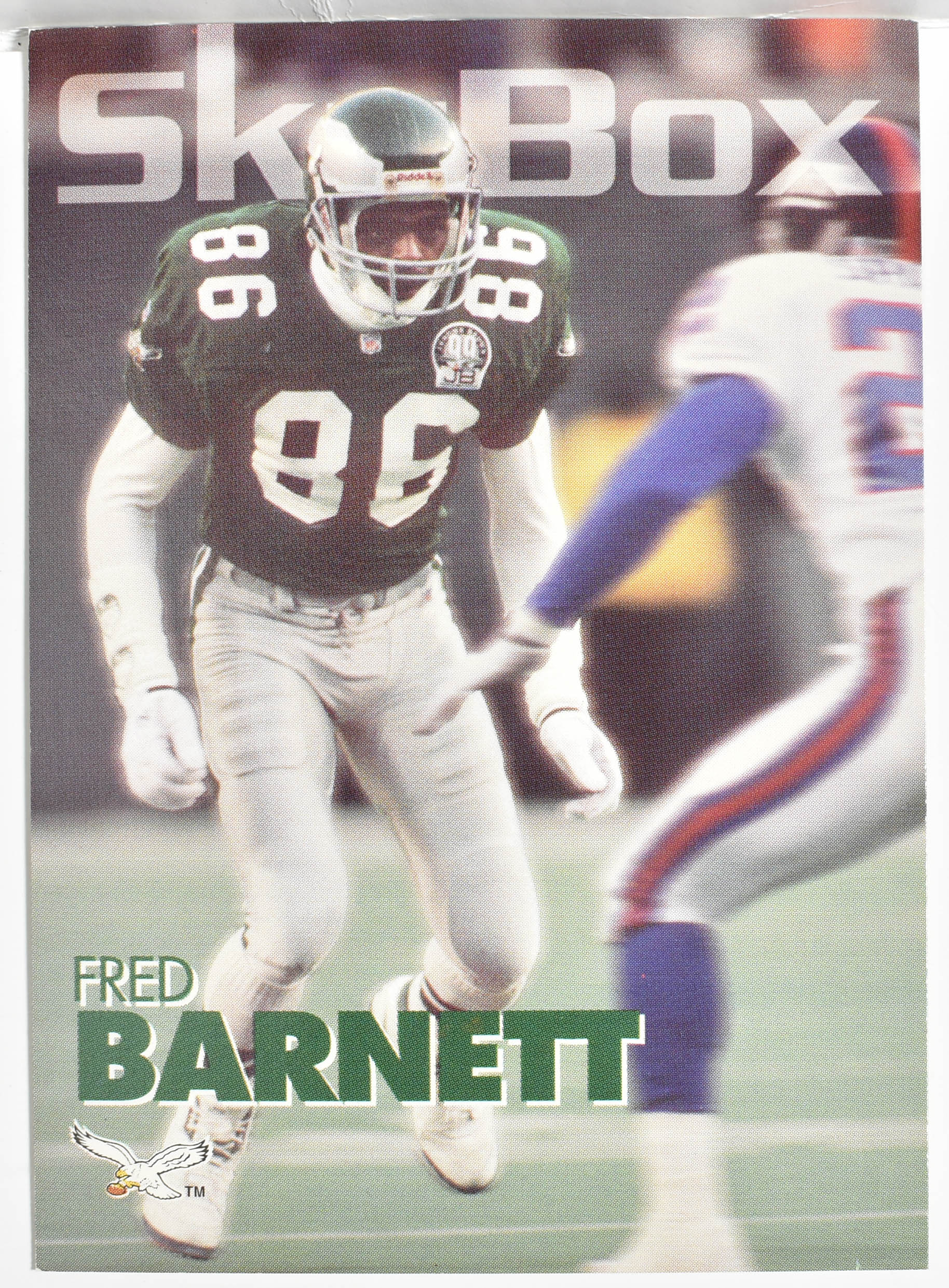 Fred Barnett 244 Skybox 1993 Eagles