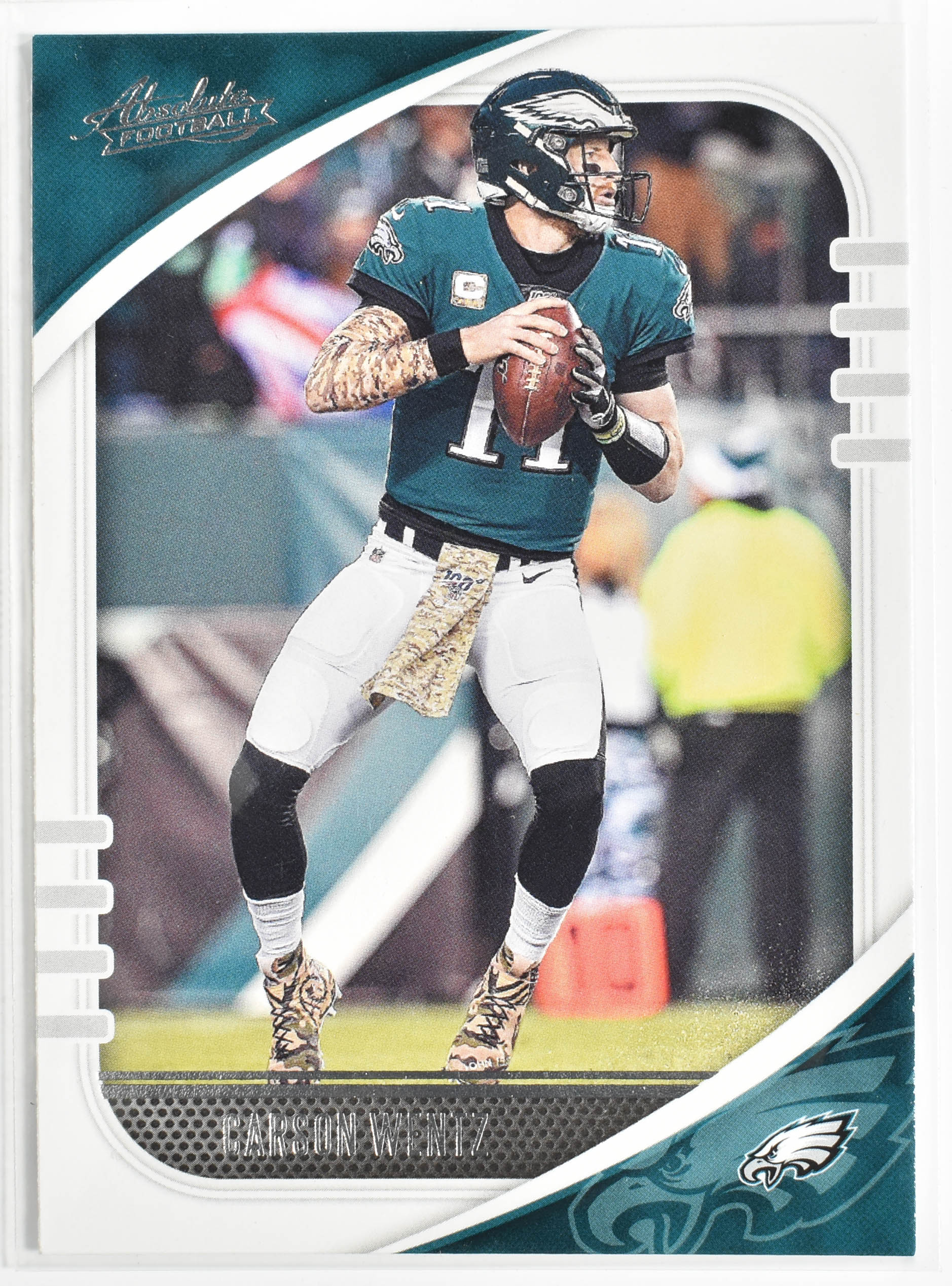 Carson Wentz 63 Panini 2019 Absolute Football Eagles