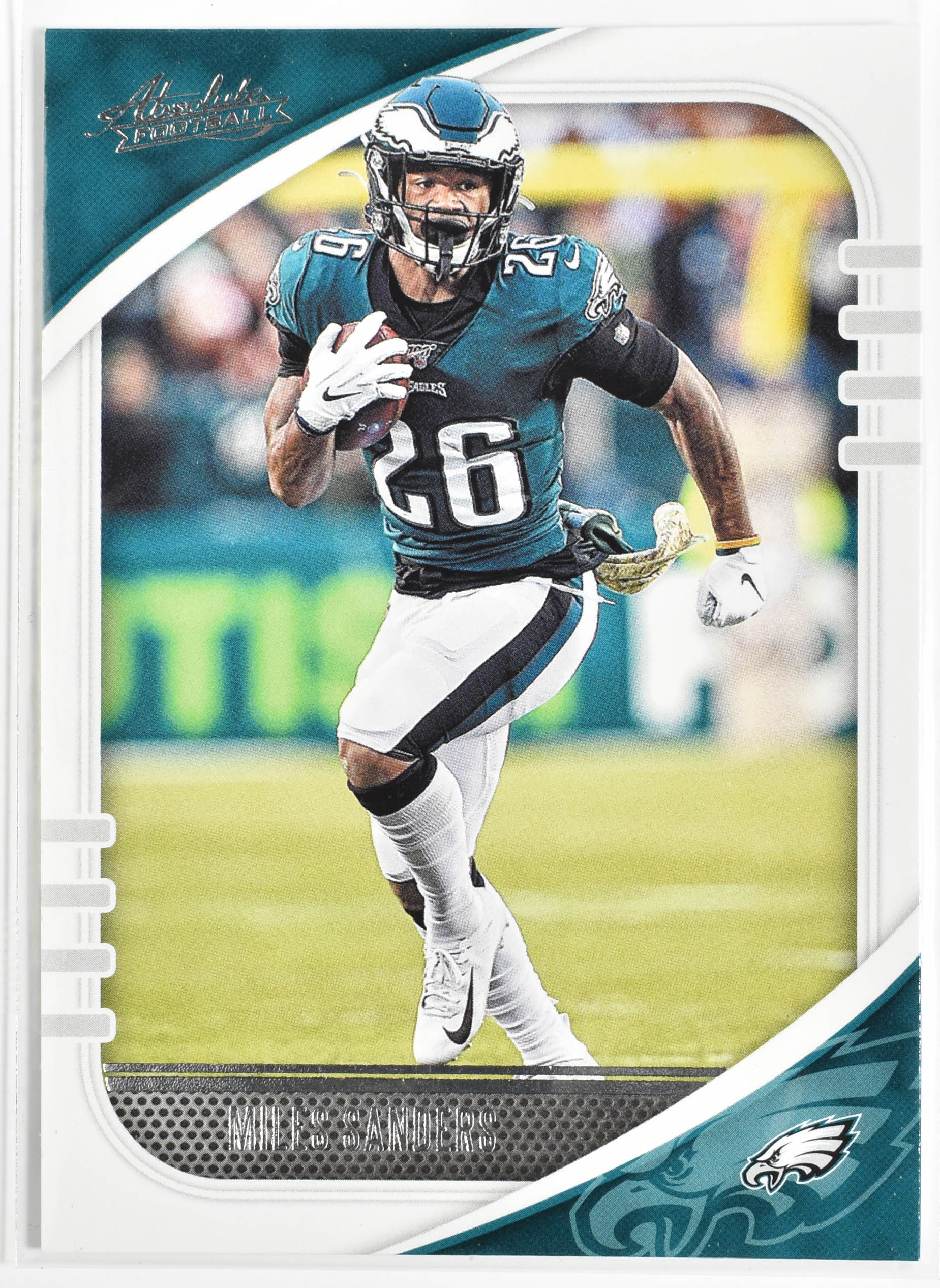 Miles Sanders 64 2019 Panini Absolute Football Eagles