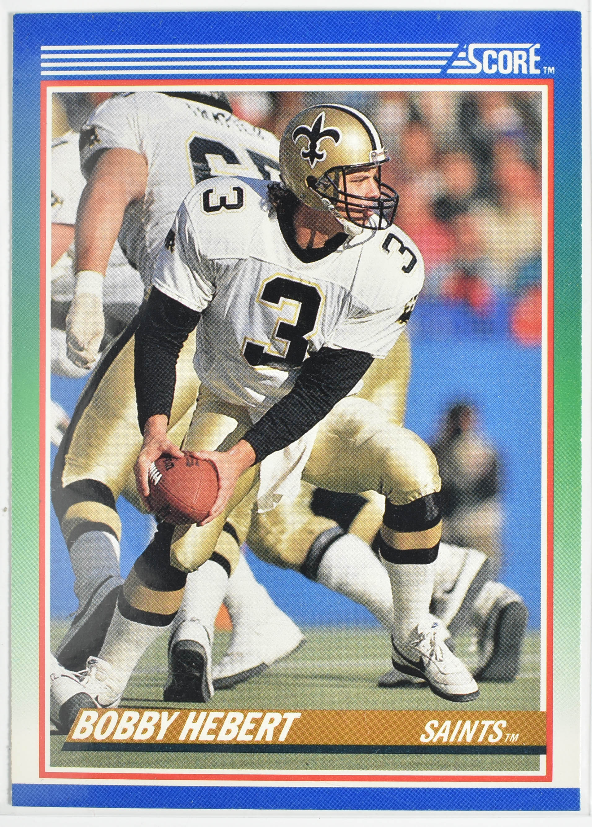 Bobby Herbert 45 Score 1990 New Orleans Saints