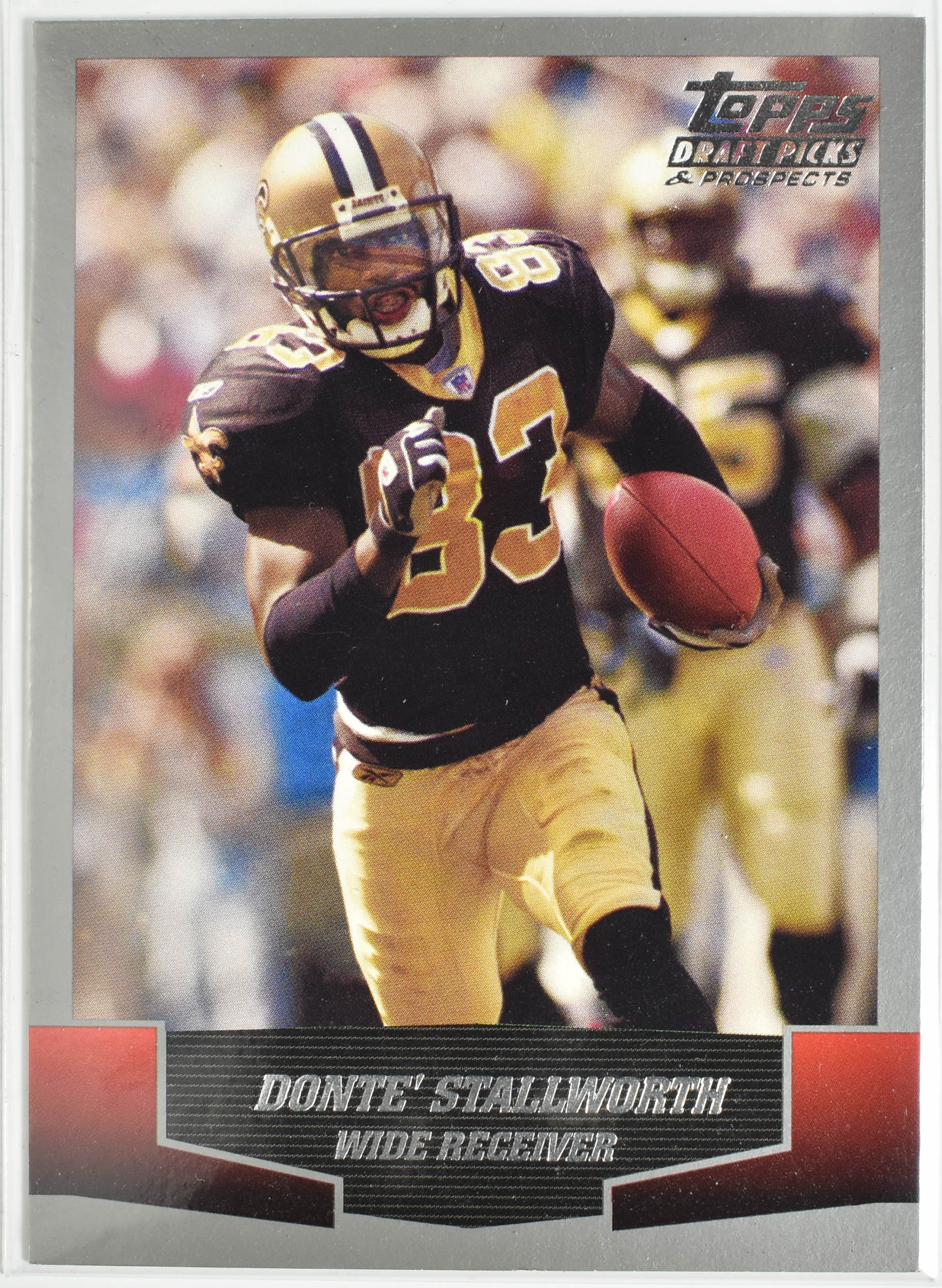 2004 Topps Draft Picks and Prospects Football Card #91 Donte' Stallworth