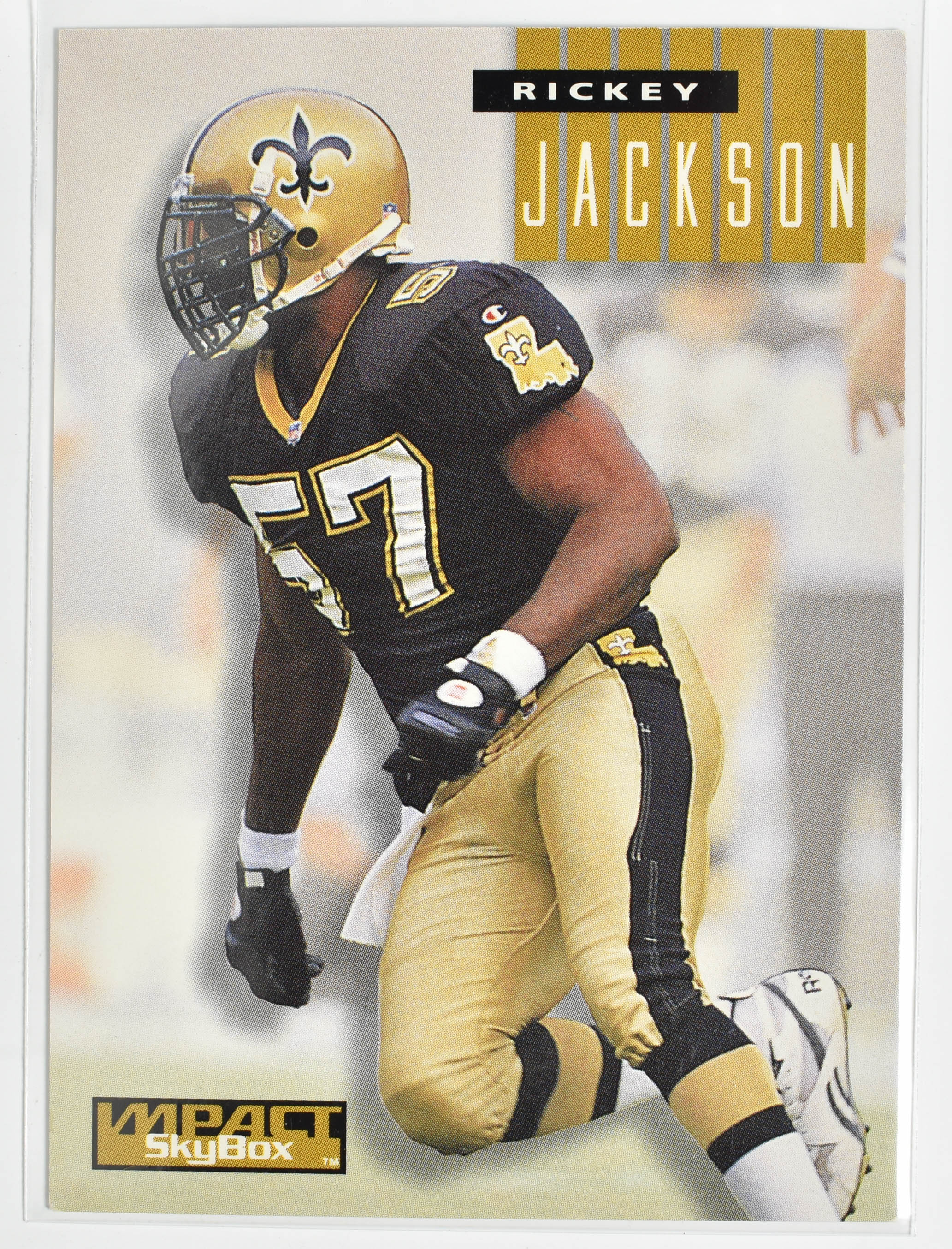 Ricky Jackson 177 Skybox 1994 New Orleans Saints