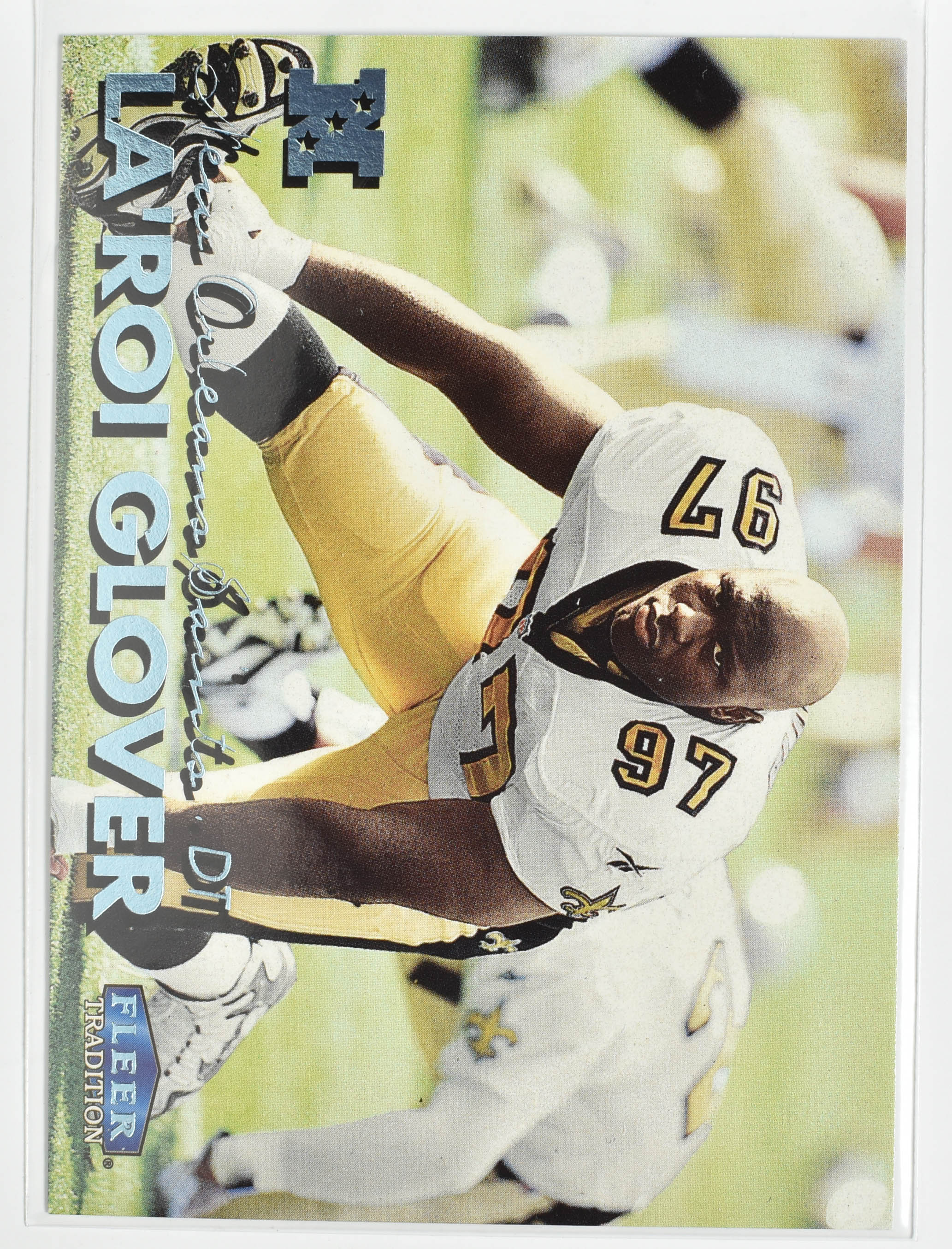 LaRoi Glover 112 Fleer 1999 Skybox New Orleans Saints