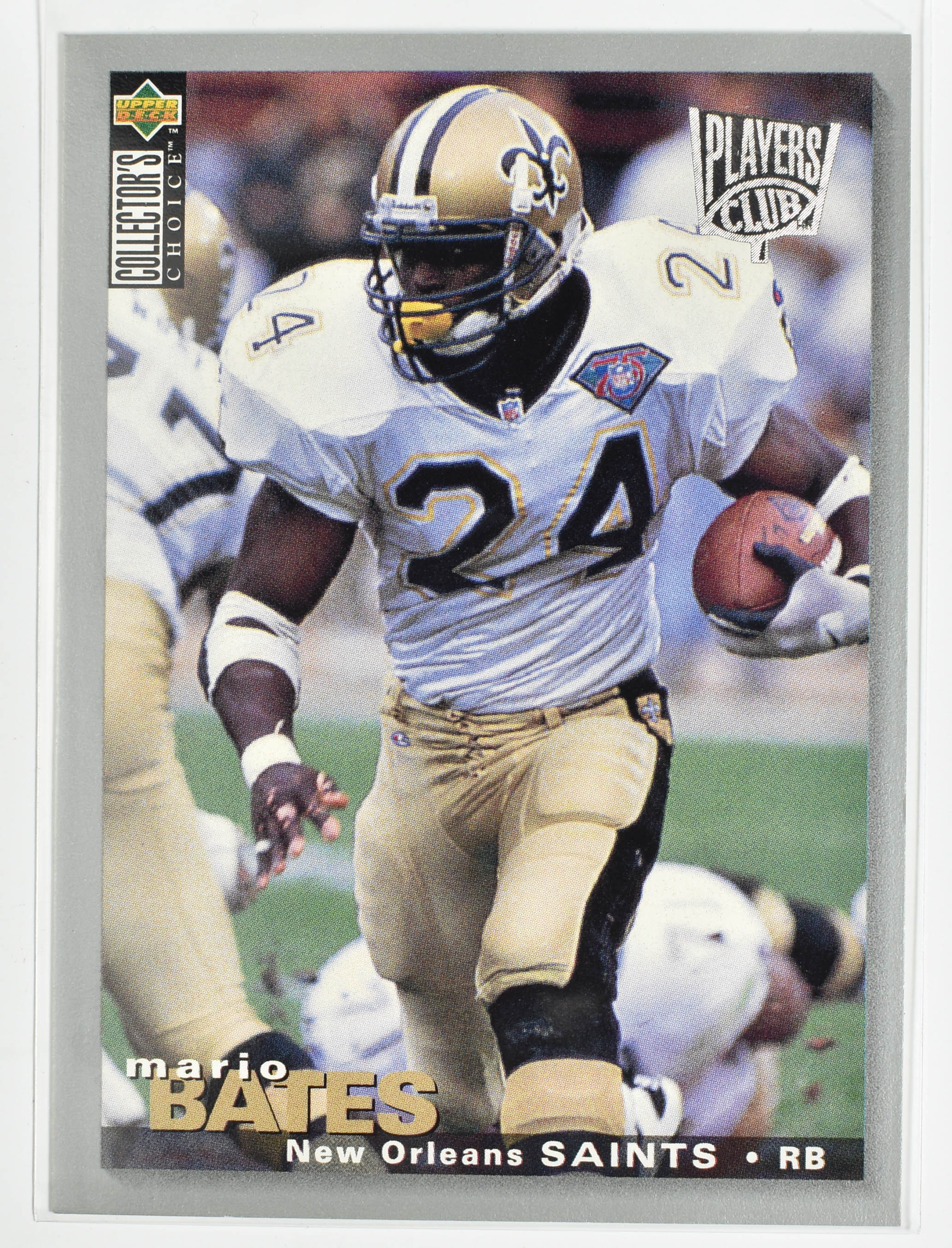 Mario Bates 215 1995 Upper Deck Collectors Choice New Orleans Saints