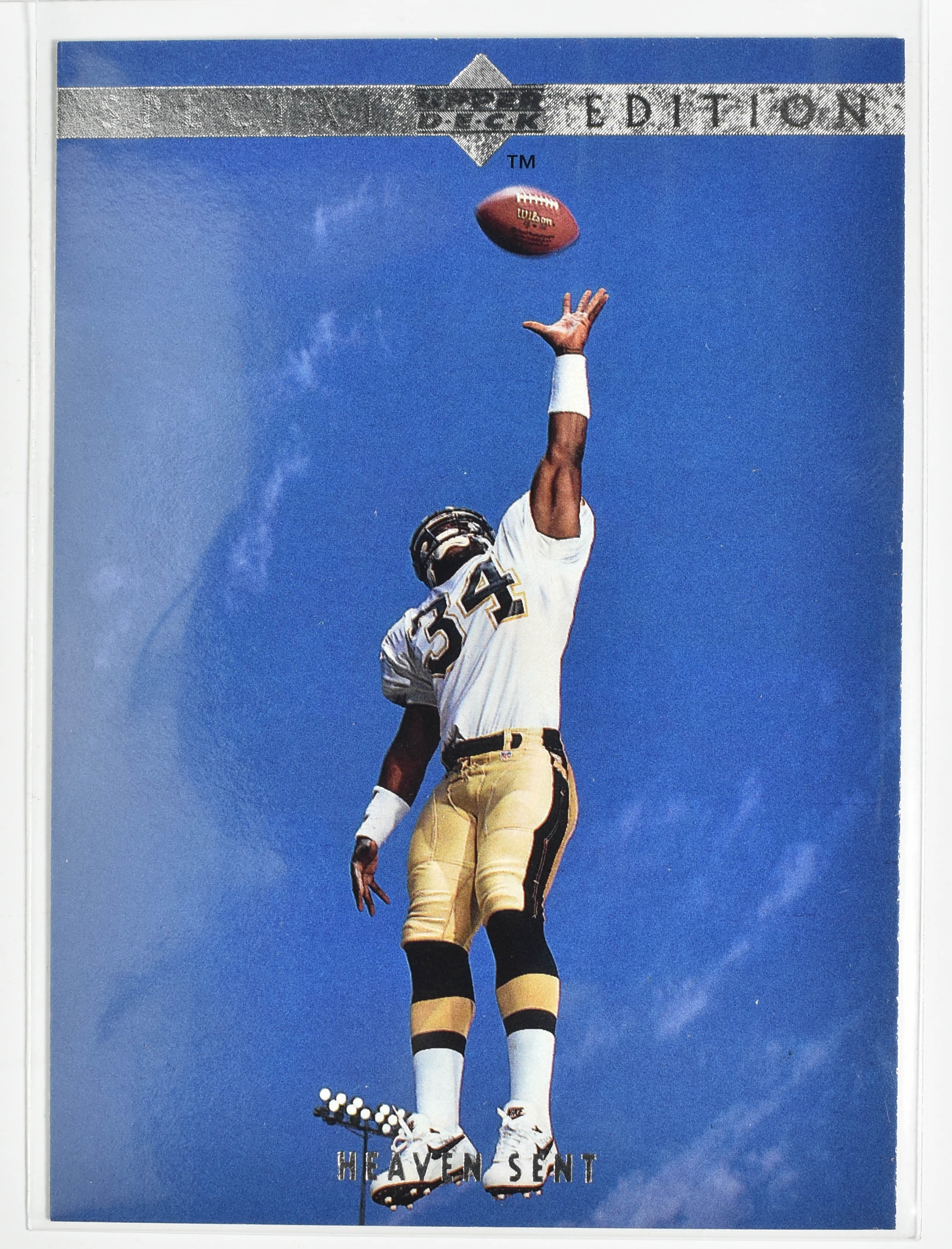 Ray Zellars SE69 Upper Deck 1995 New Orleans Saints