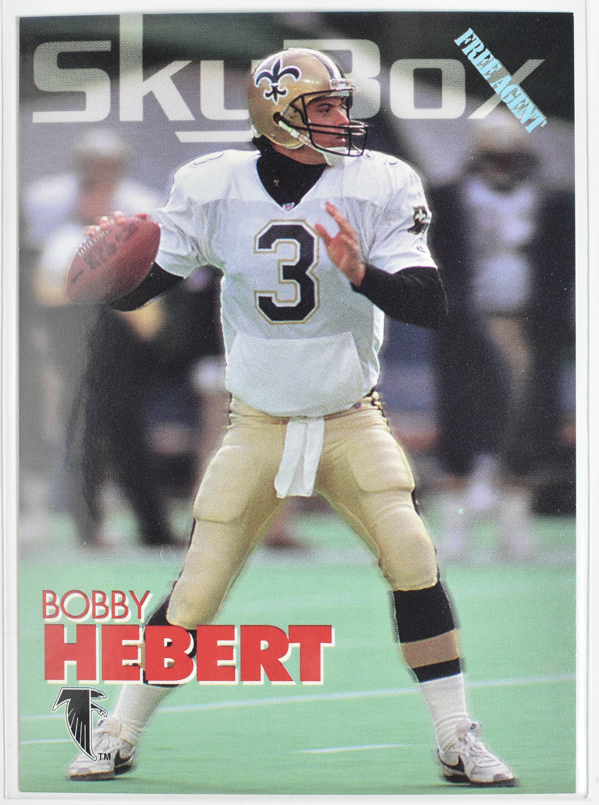 Bobby Herbert 6 Skybox 1993 New Orleans Saints