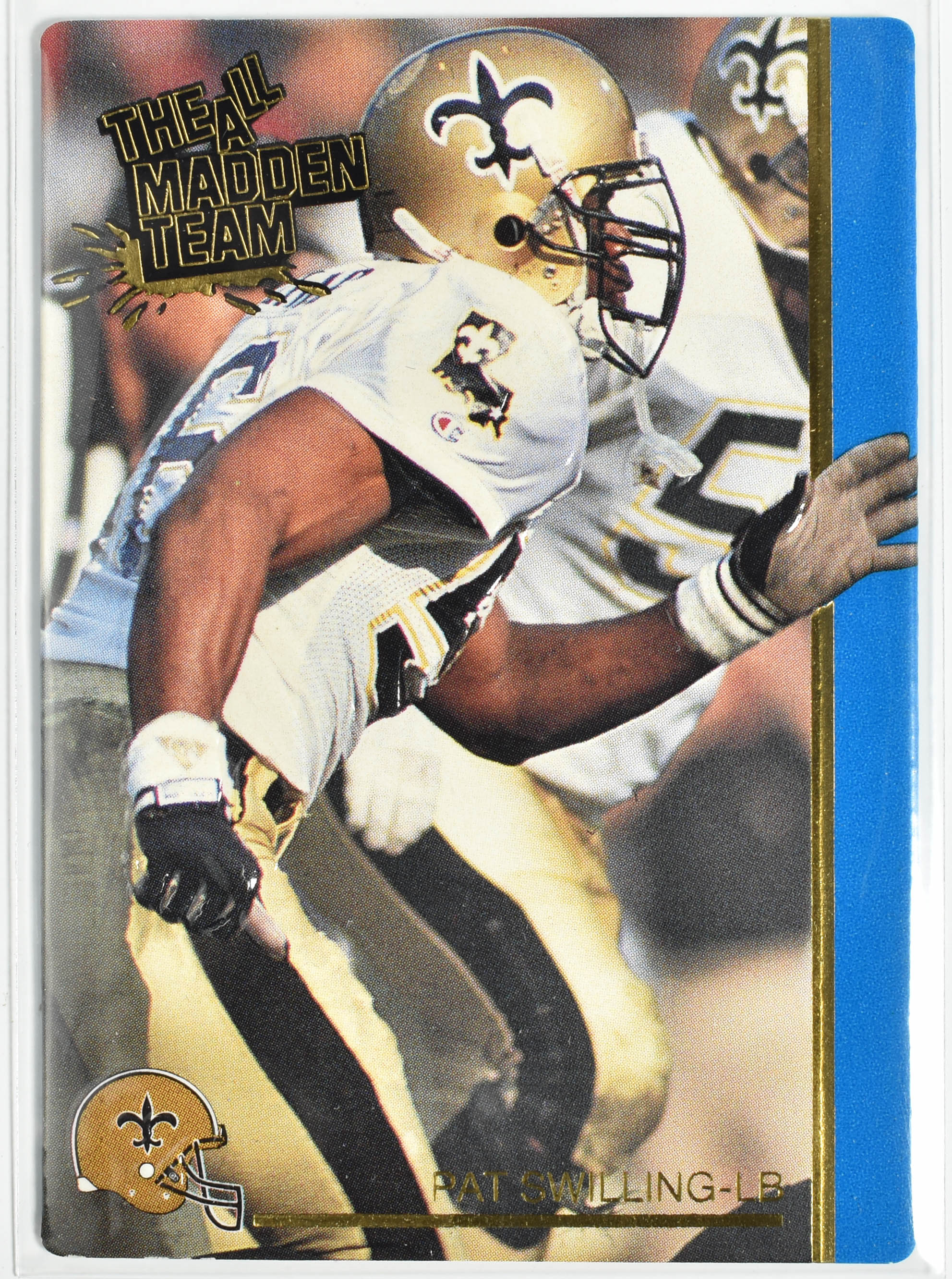 Pat Swilling 38 Action Packed All Madden Team New Orleans Saints