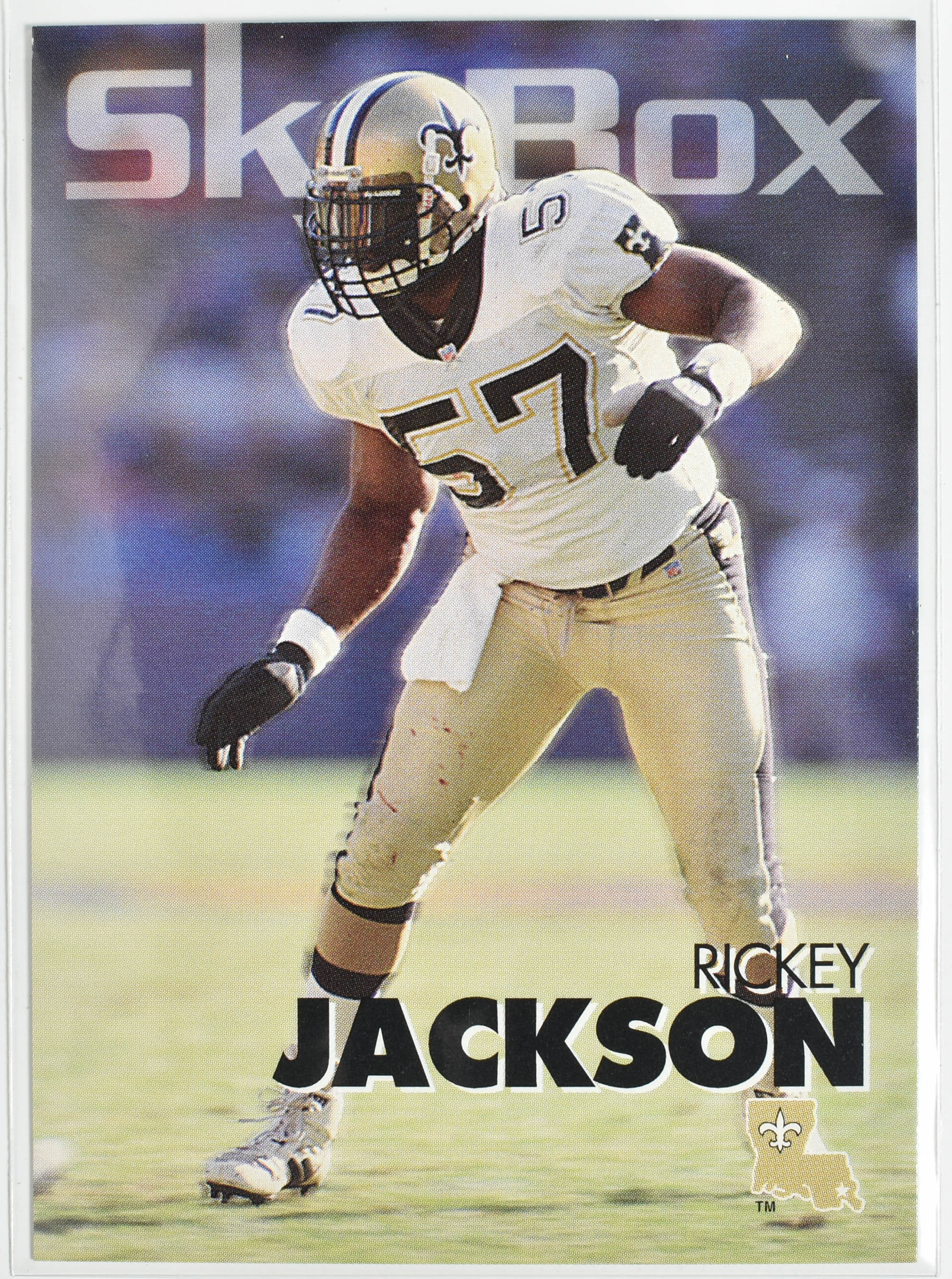 Ricky Jackson 210 Skybox 1993 New Orleans Saints