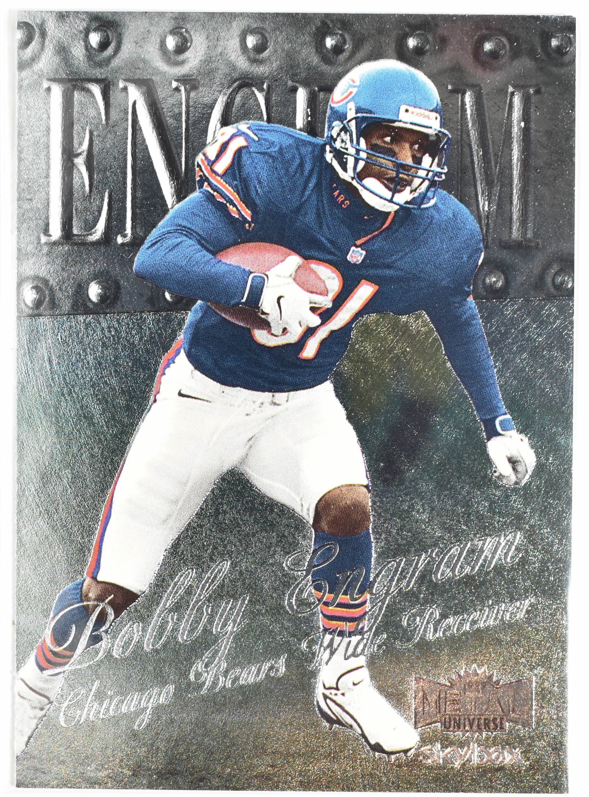 Bobby Engram 75 Fleer 1999 Metal Universe Chicago Bears