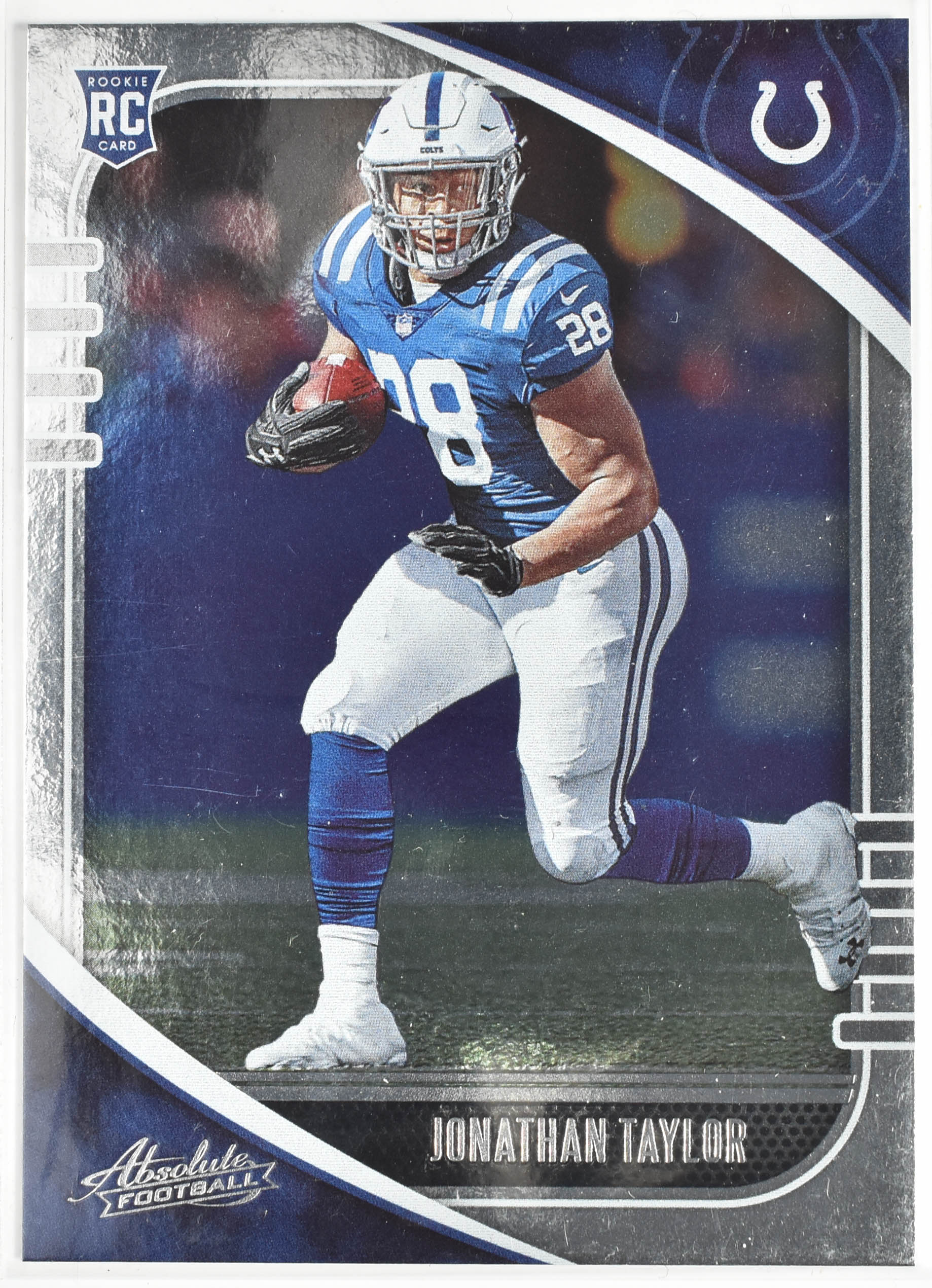 Jonathan Taylor 161 Colts Rookie Absolute Football Card Panini 2020