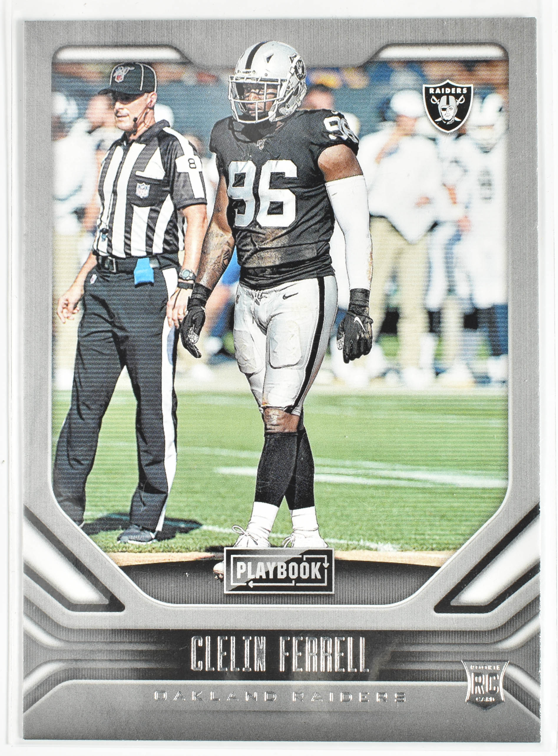 Clelin Ferrell 143 2019 Panini Playbook Football Card