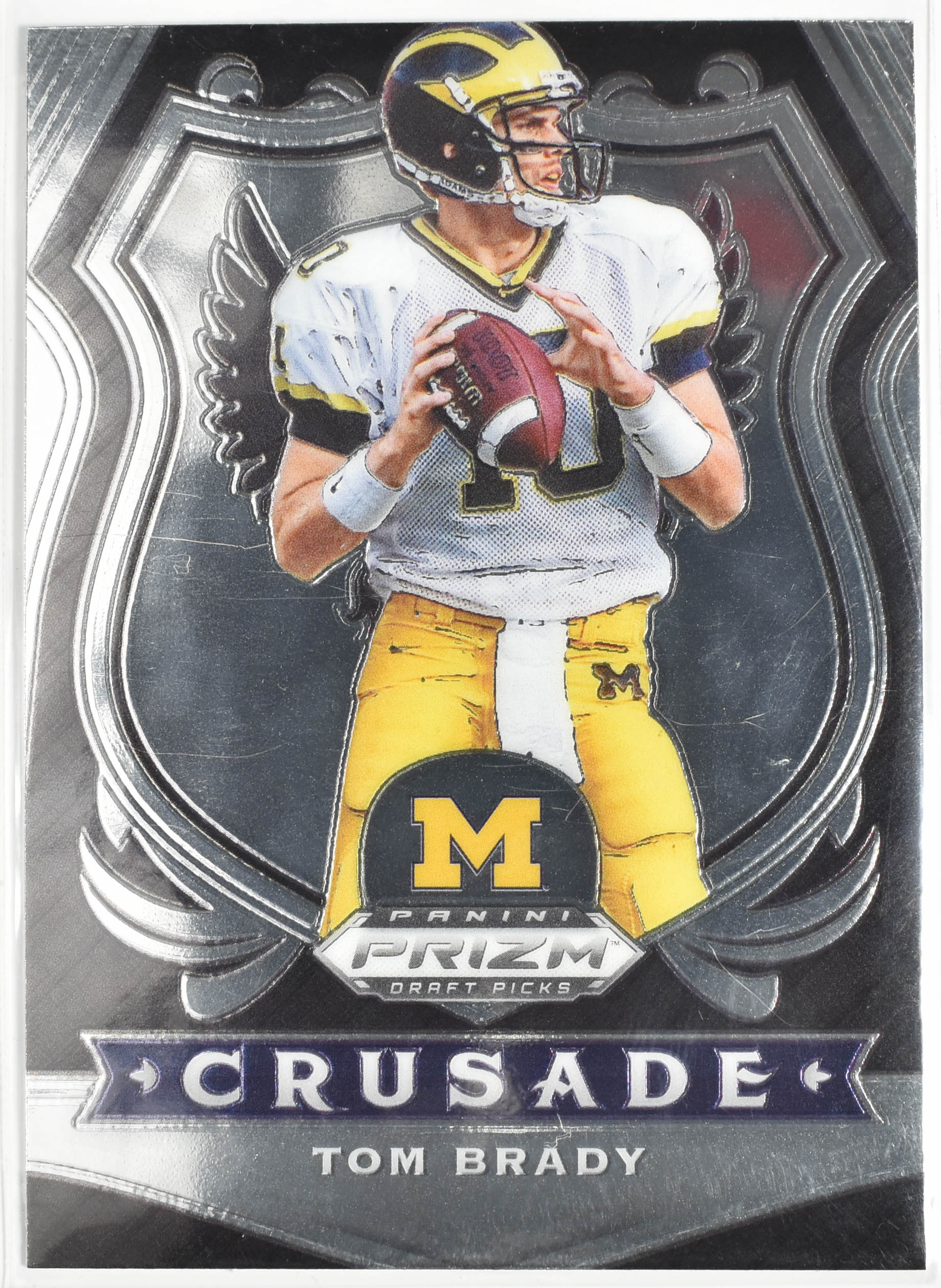 Tom Brady Crusade 100 Panini Prizm Draft Picks 2020