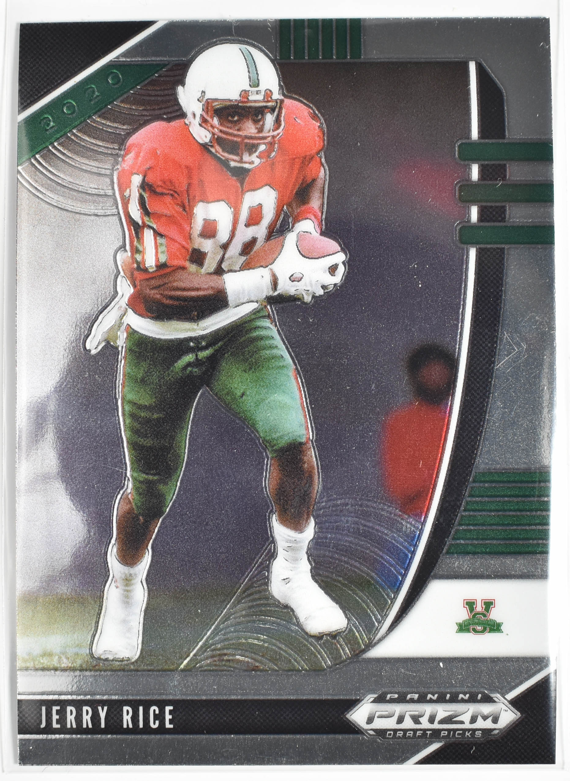 Jerry Rice 51 Panini Prizm Draft Picks 2020