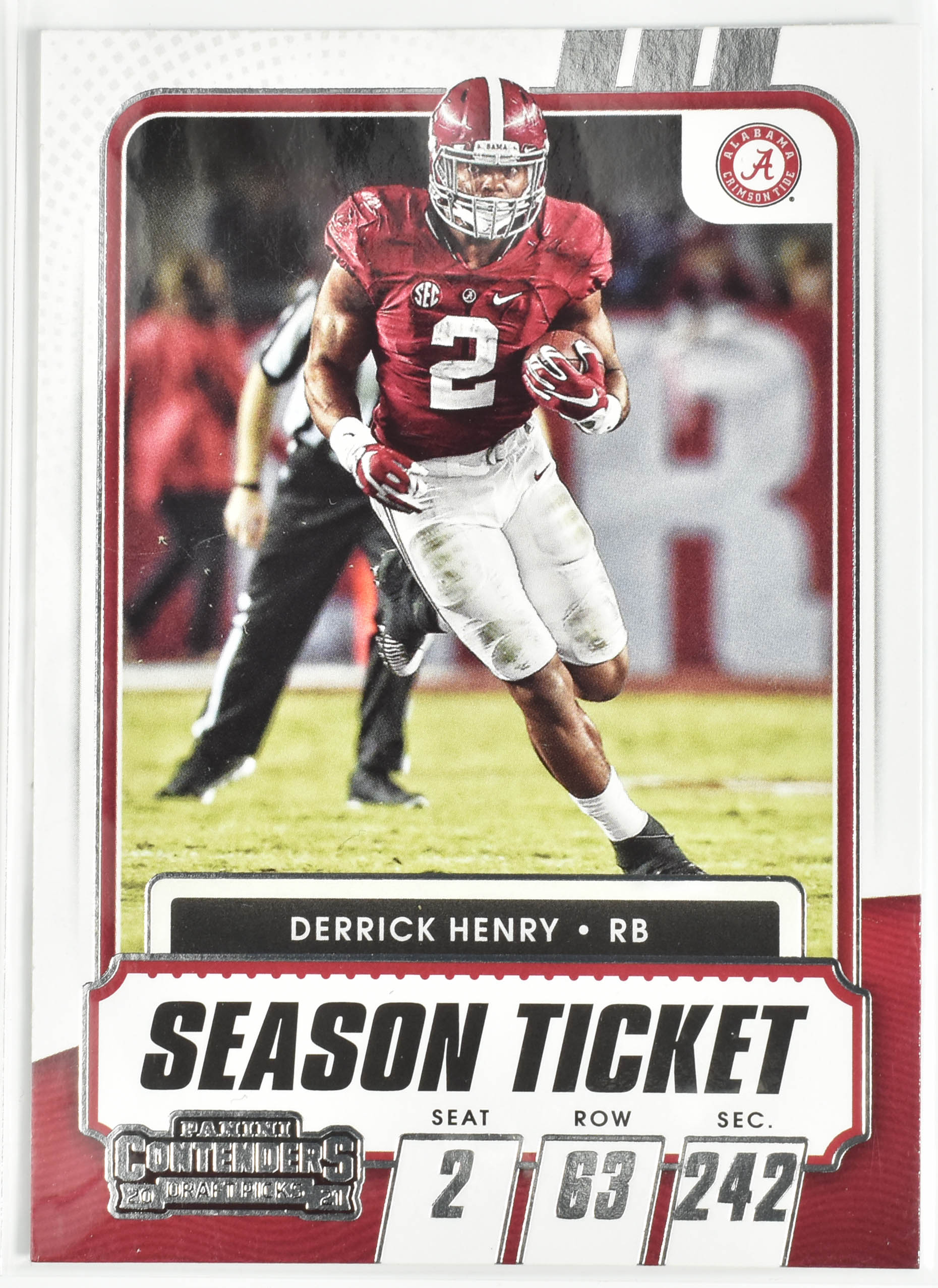 Derrick Henry No.48 Alabama Panini Contenders 2021 Draft Picks Season Ticket