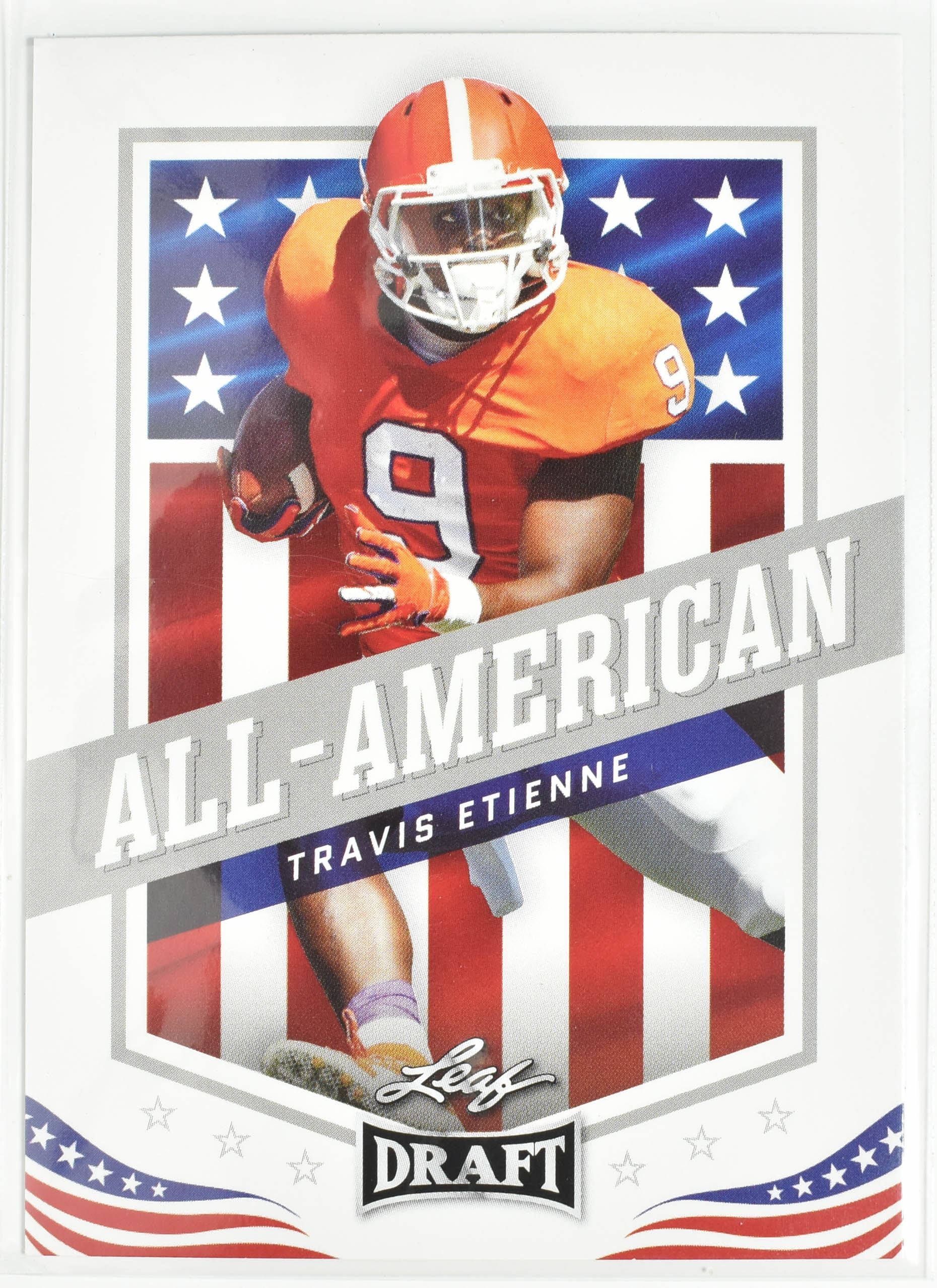 Travis Etienne 44 Leaf 2021 Draft All American