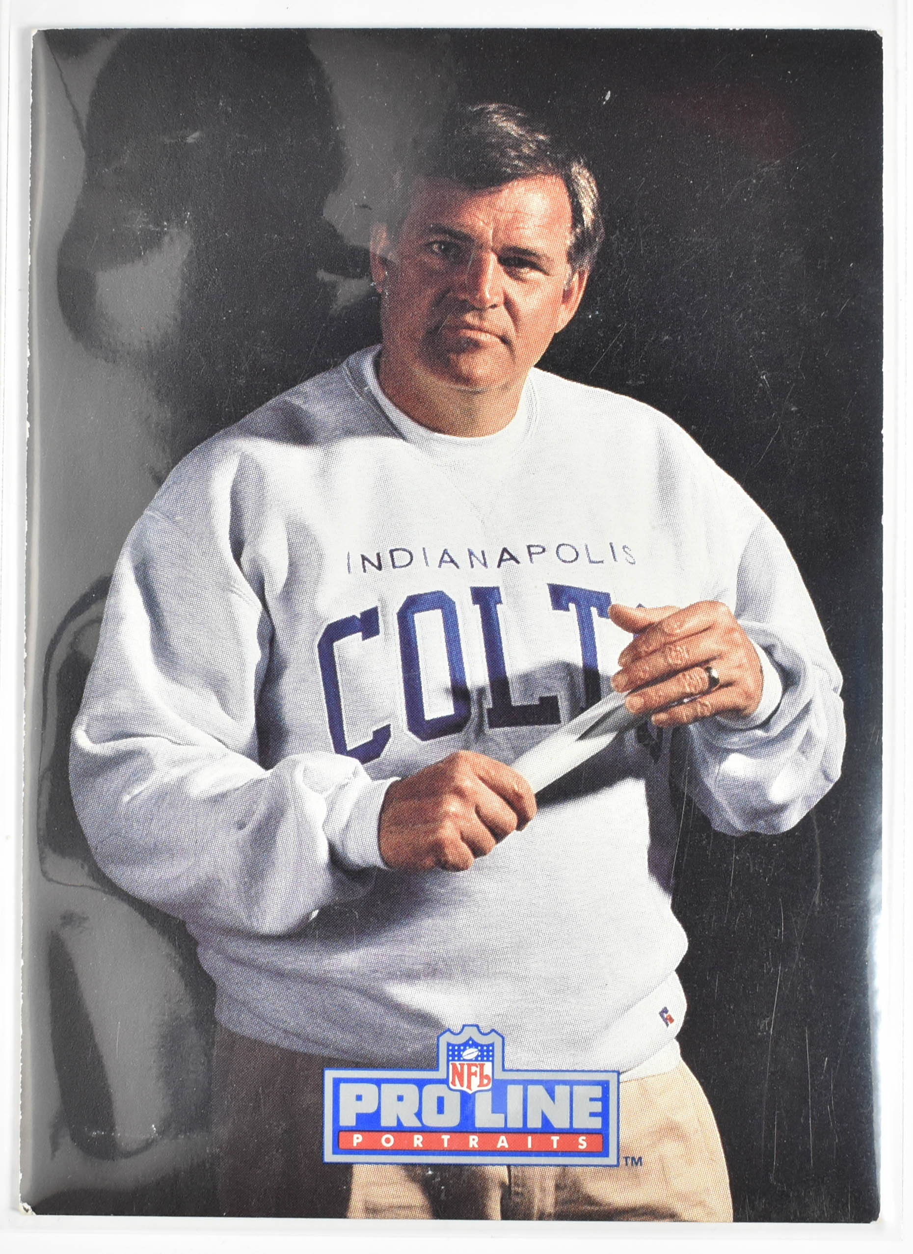 Ron Meyer Coach 170 1991 Pro Line Colts