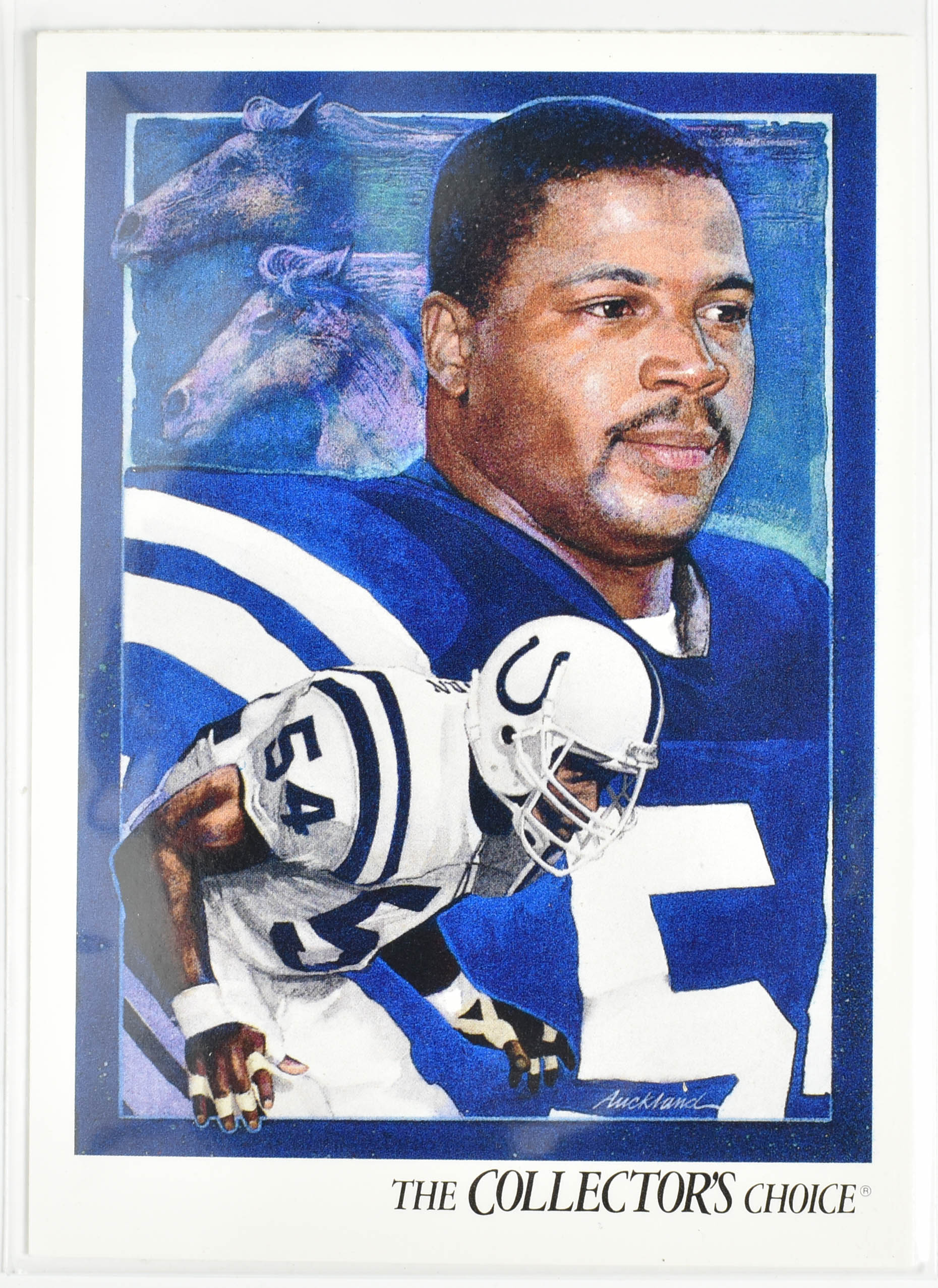 Jeff Herrod 82 Indianapolis Colts By Jim Auckland Upper Deck 1992