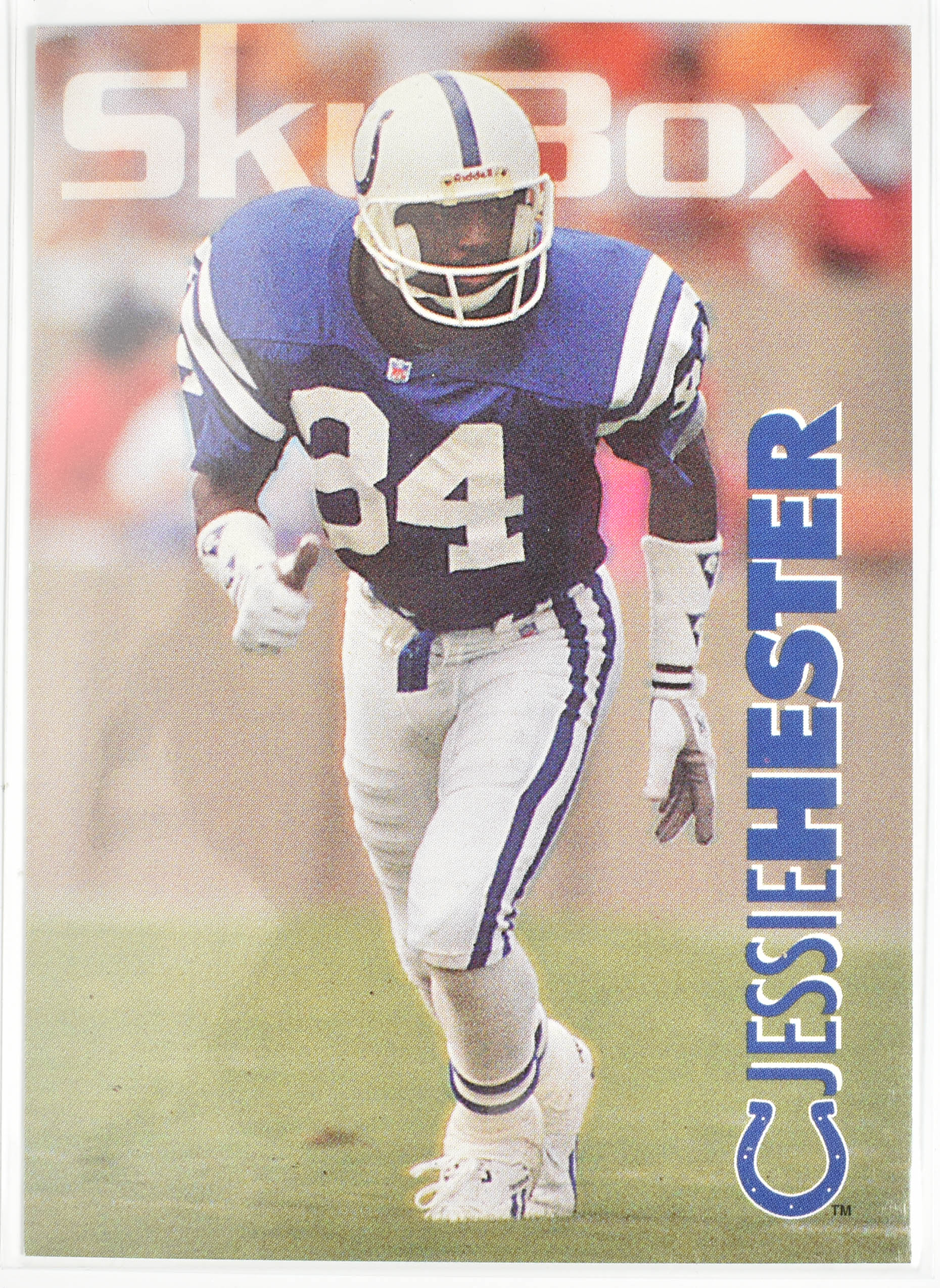 Jessie Hester 136 Skybox 1993 Colts Football Card