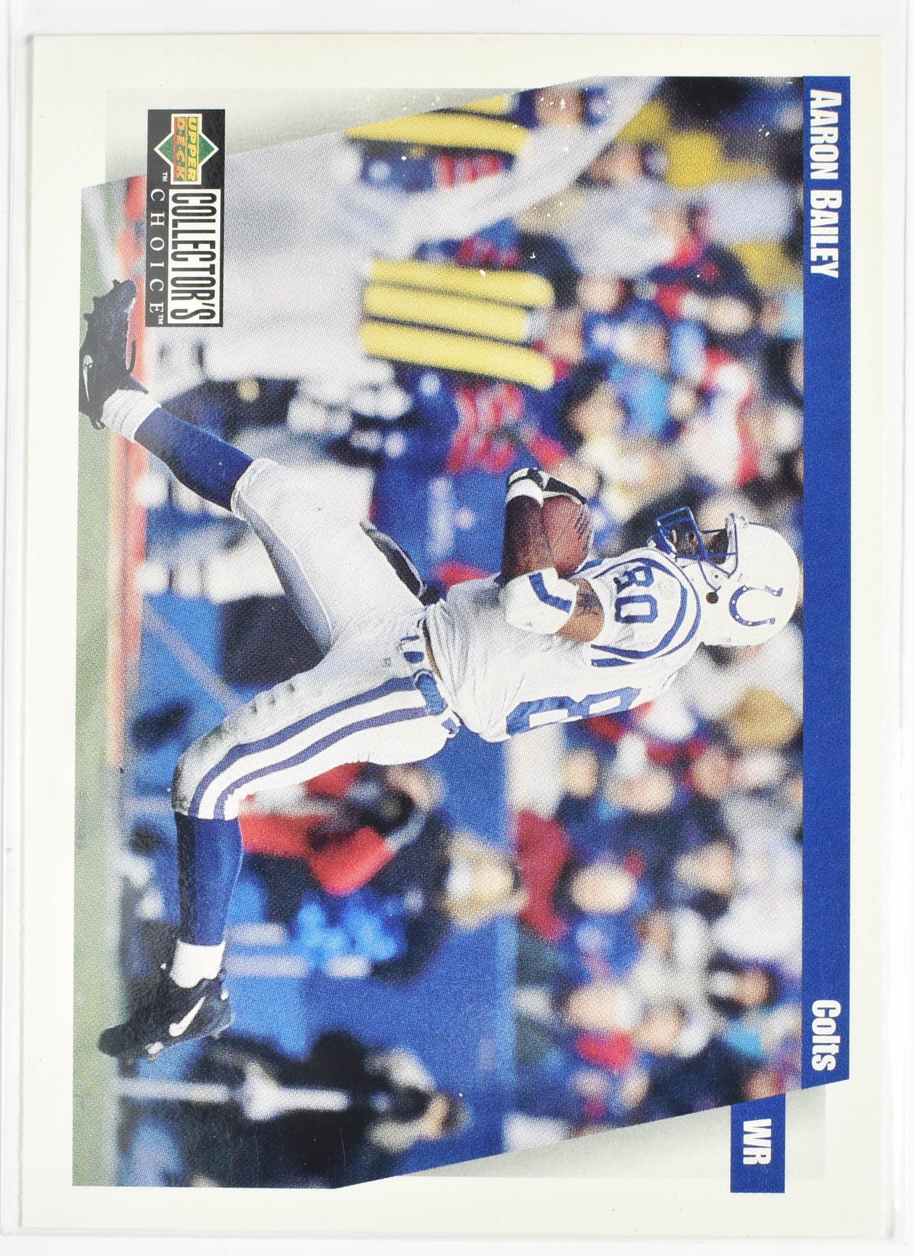 Aaron Bailey 157 Upper Deck Collectors 1997 Colts Football Card