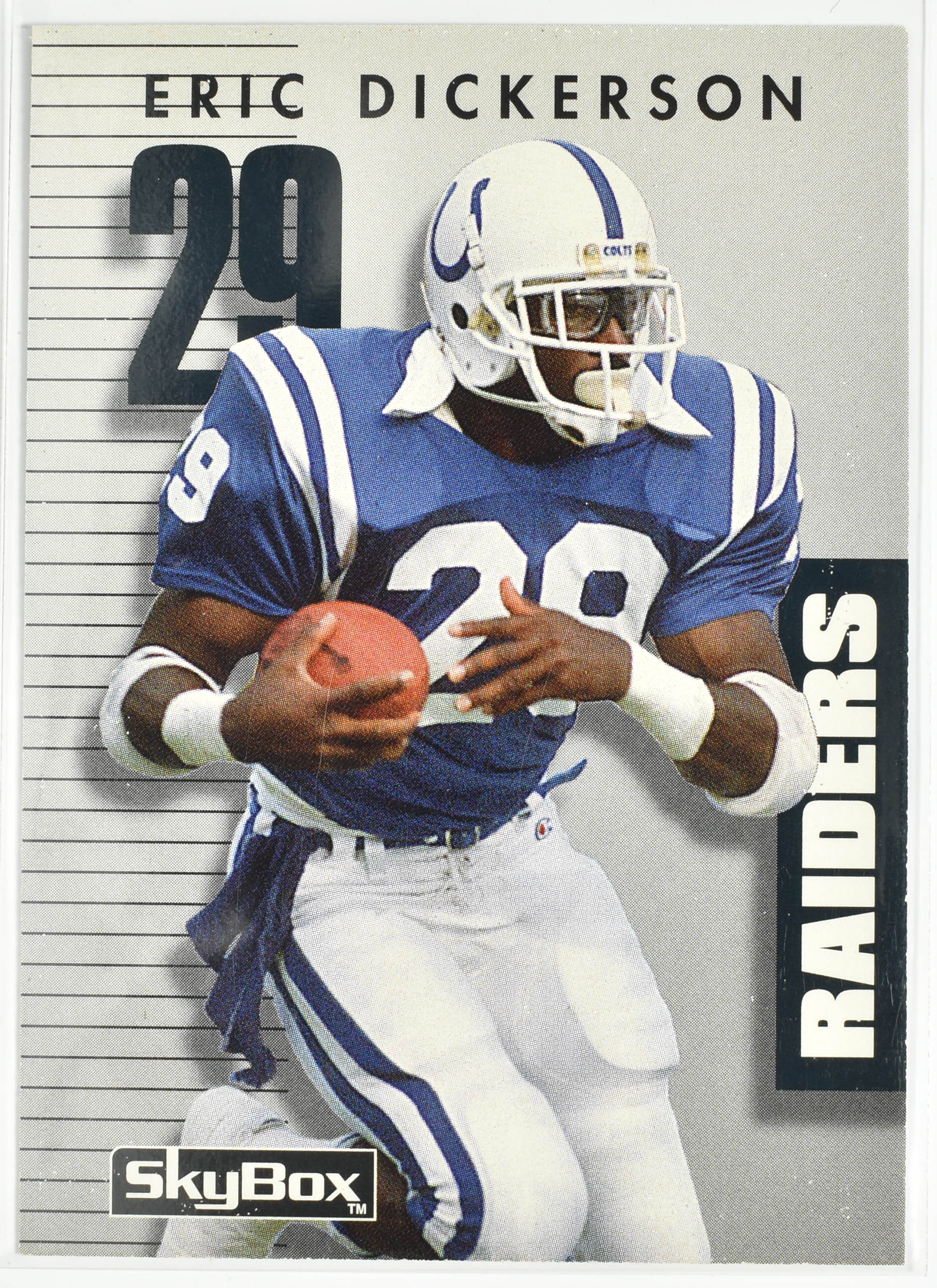 1992 Eric Dickerson 213 Skybox Colts Football Card