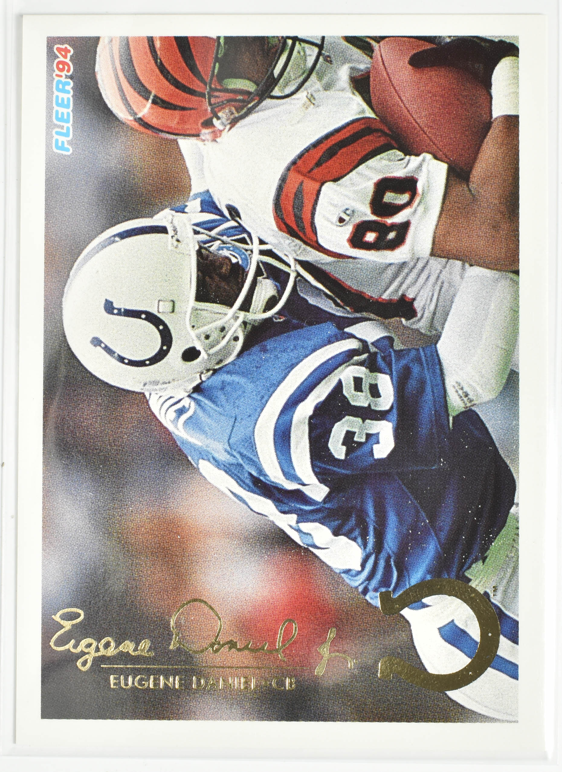 Eugene Daniel 206 Fleer 1994 Colts Football Card
