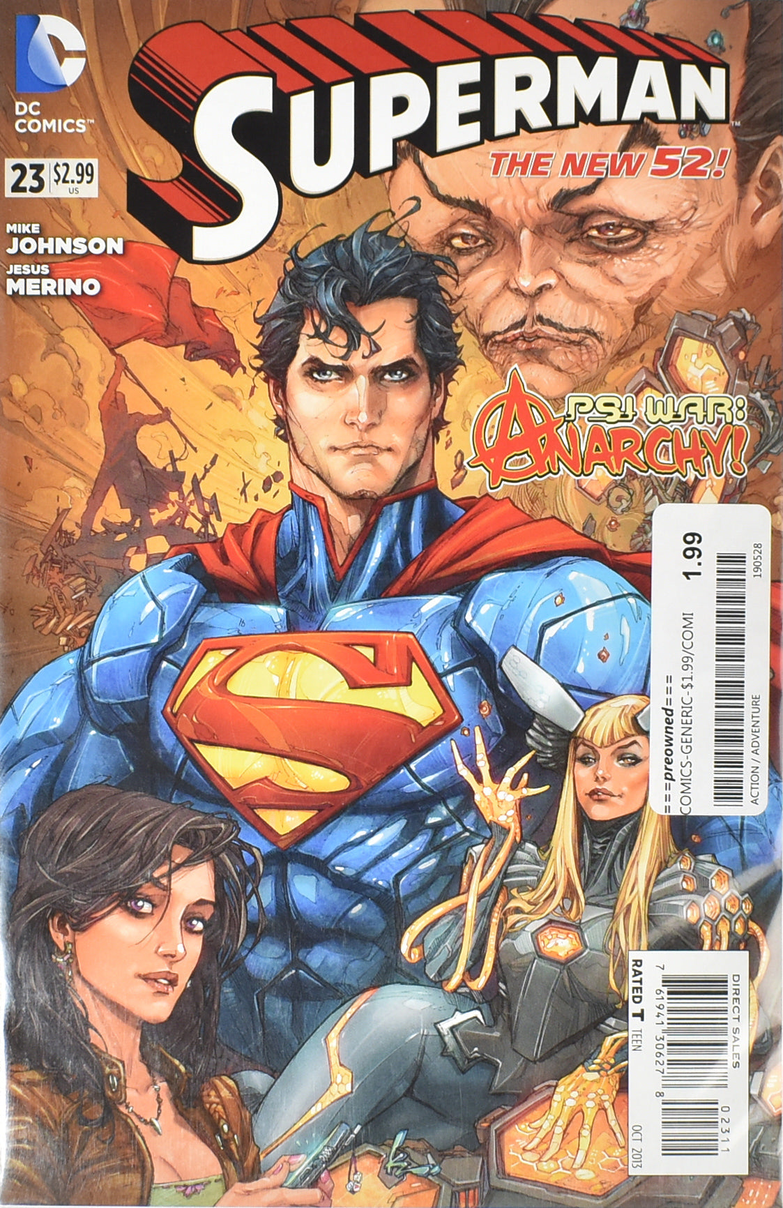 Superman 23 the New 52 Comic Book Dc Comics The New 52