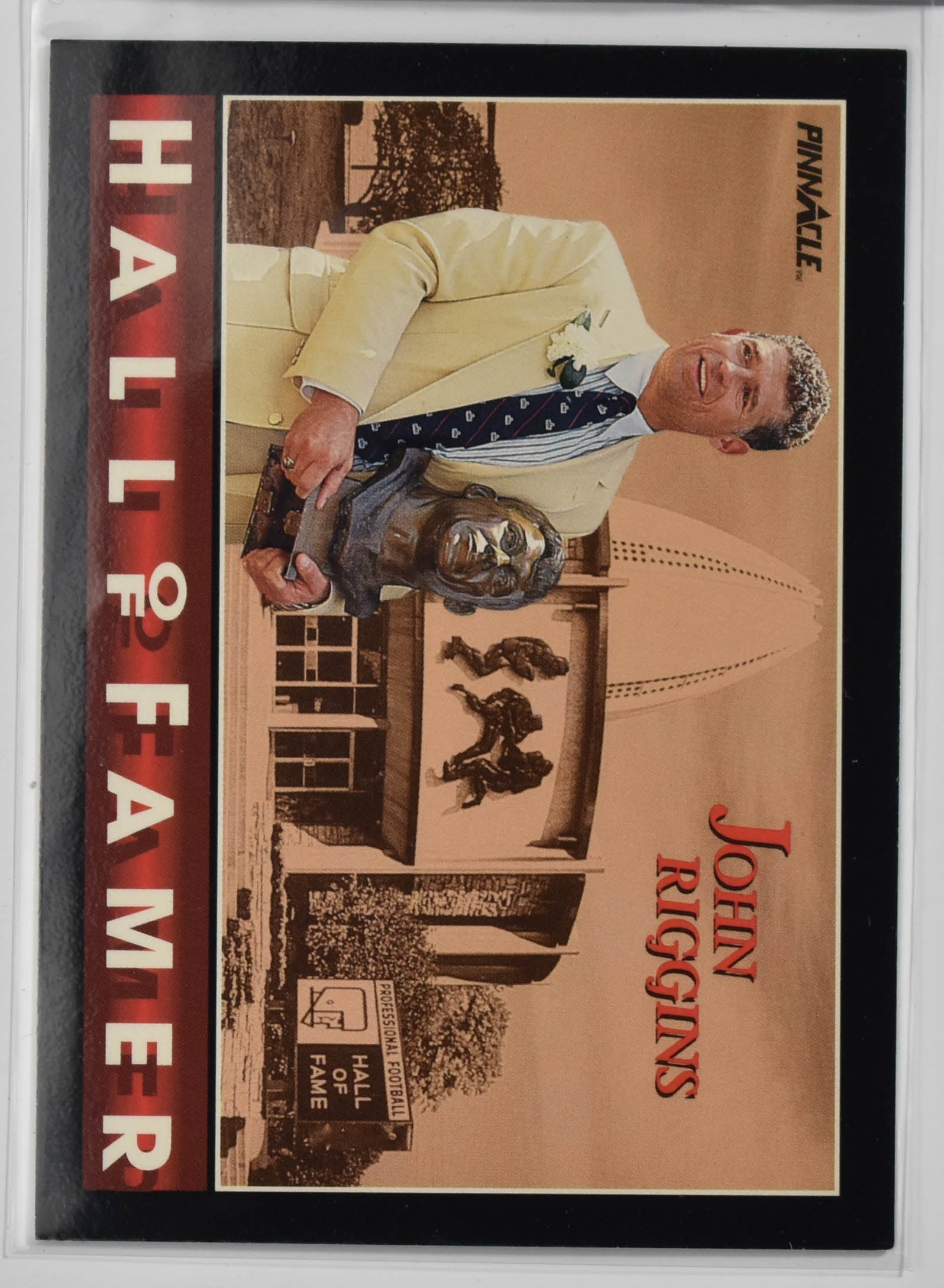 John Riggins 347 Hall of Fame Pinnacle 1992 Score