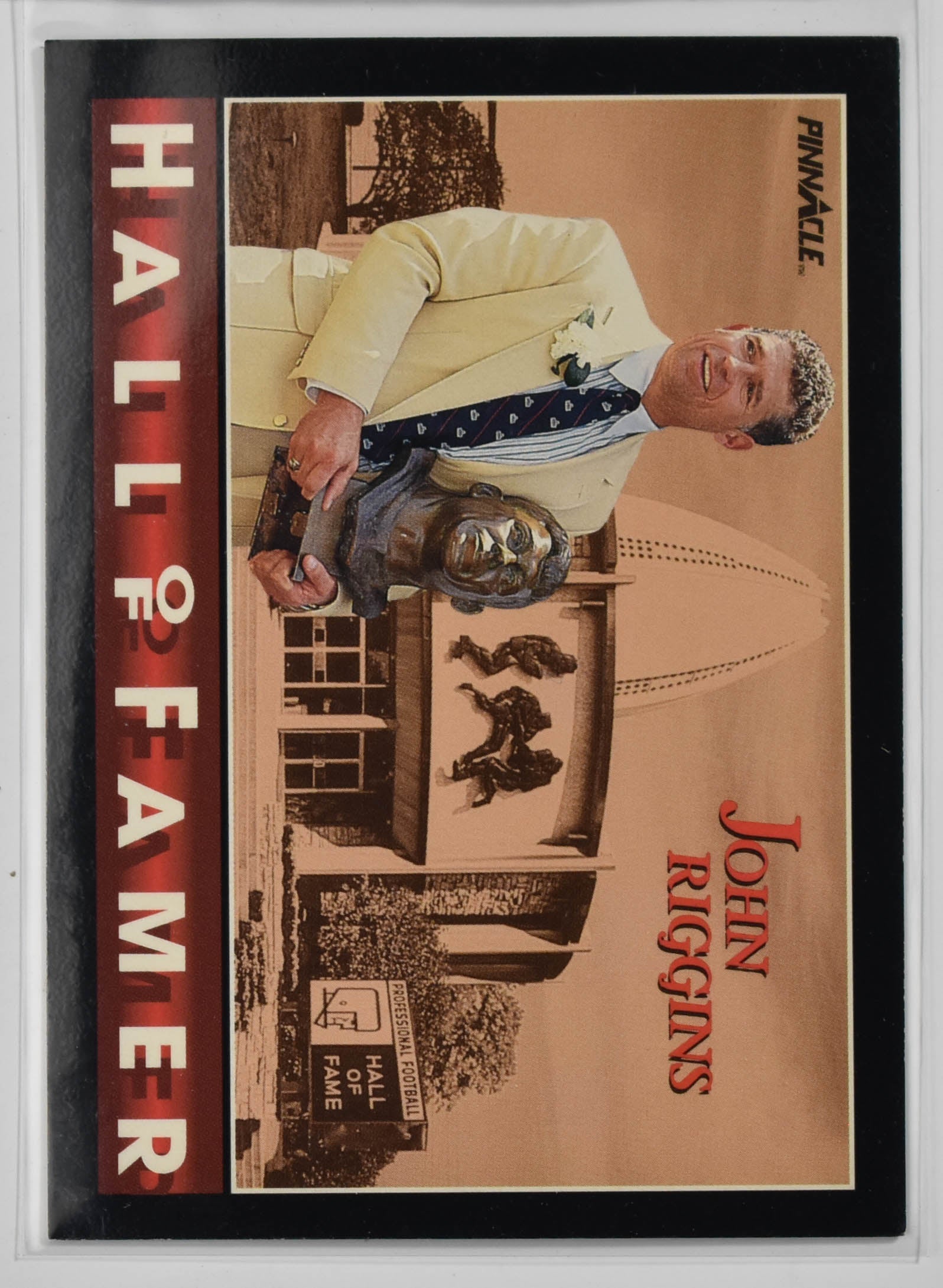 John Riggins Hall of Fame Pinnacle 347 1992 Score