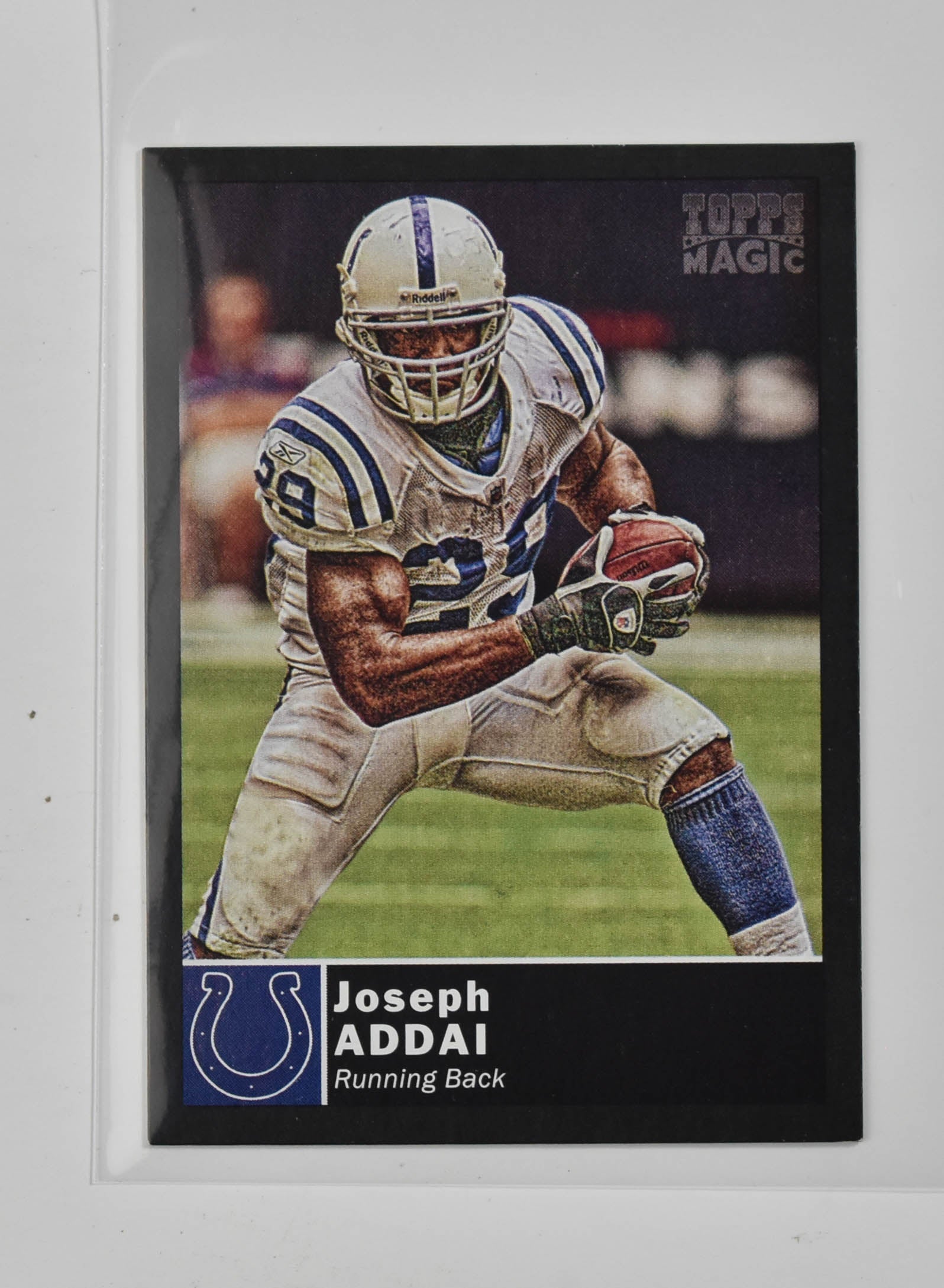 Joseph Addai Topps Magic 187 2010 Colts