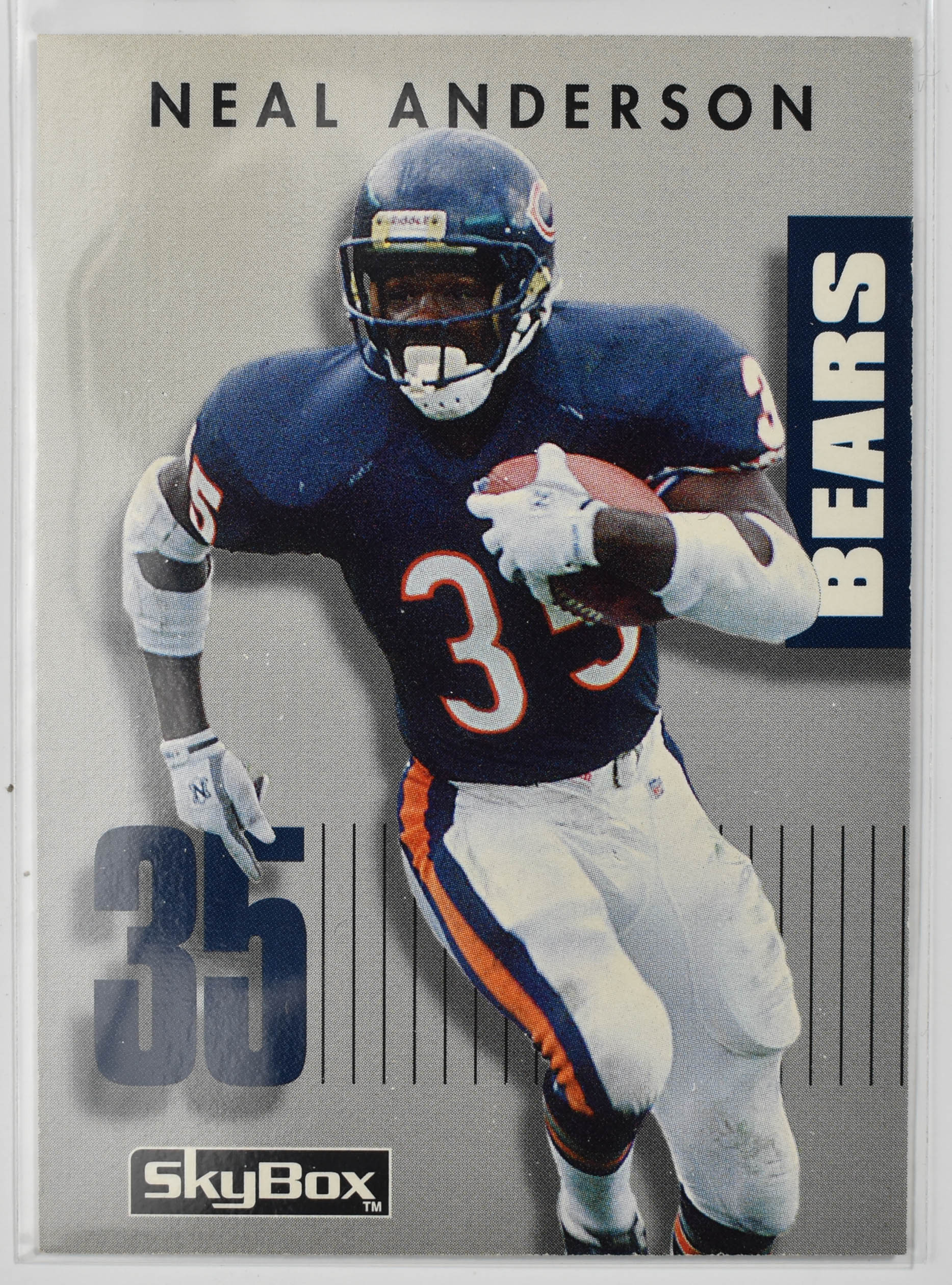 Neal Anderson 277 Skybox 1992 Chicago Bears Football Card
