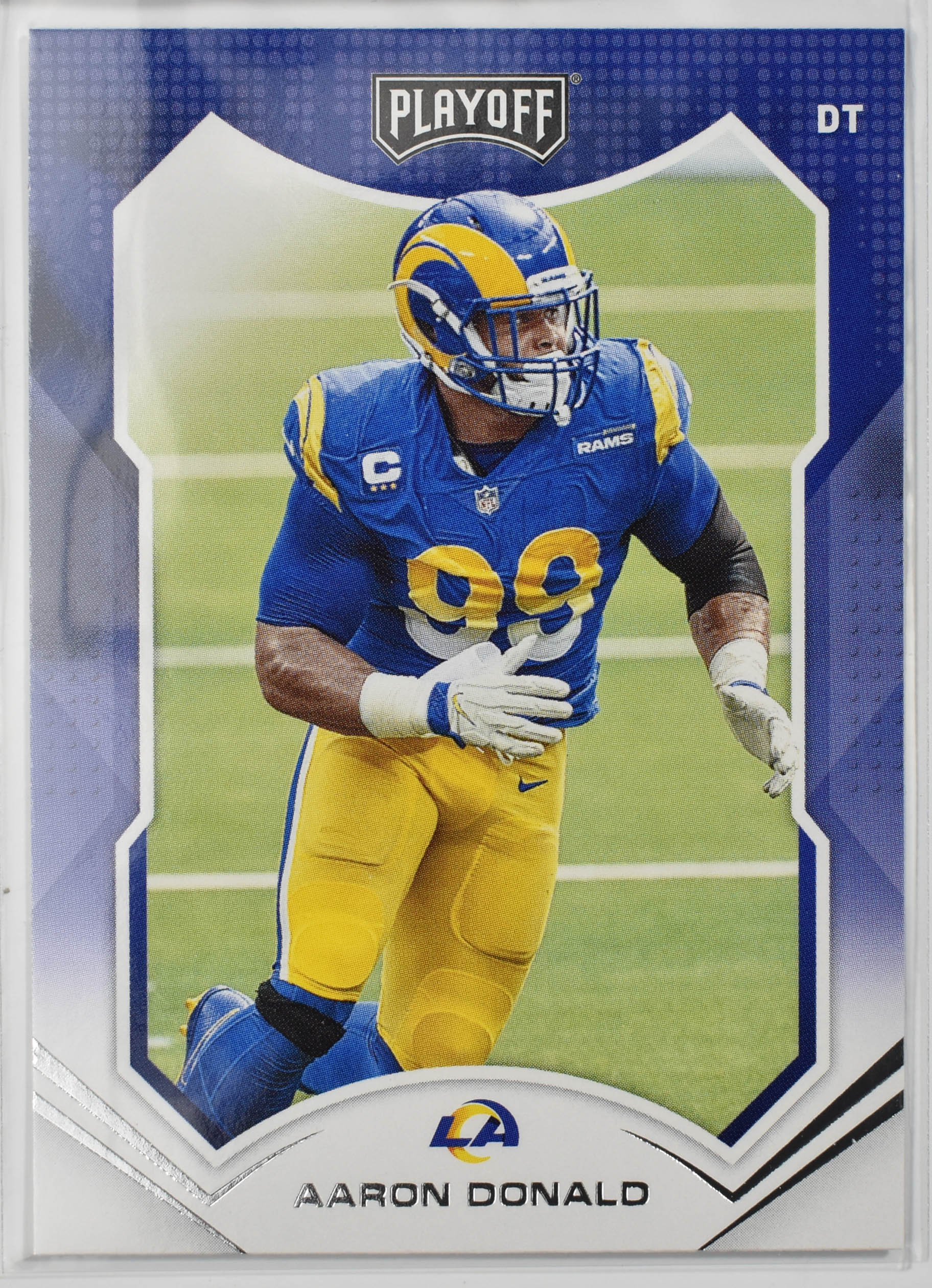 Aaron Donald 186 Panini Playoff Football 2021 Football Card