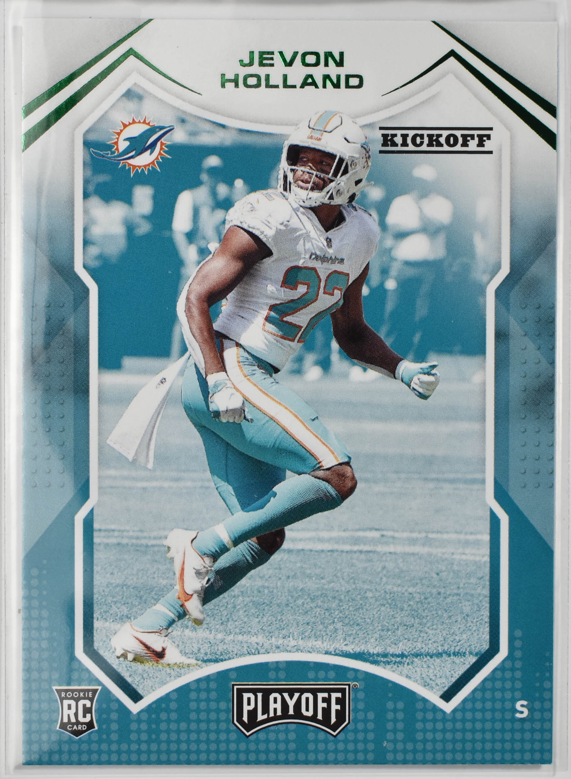 Jevon Holland Rookie 258 Panini Playoff Football 2021 Football Card