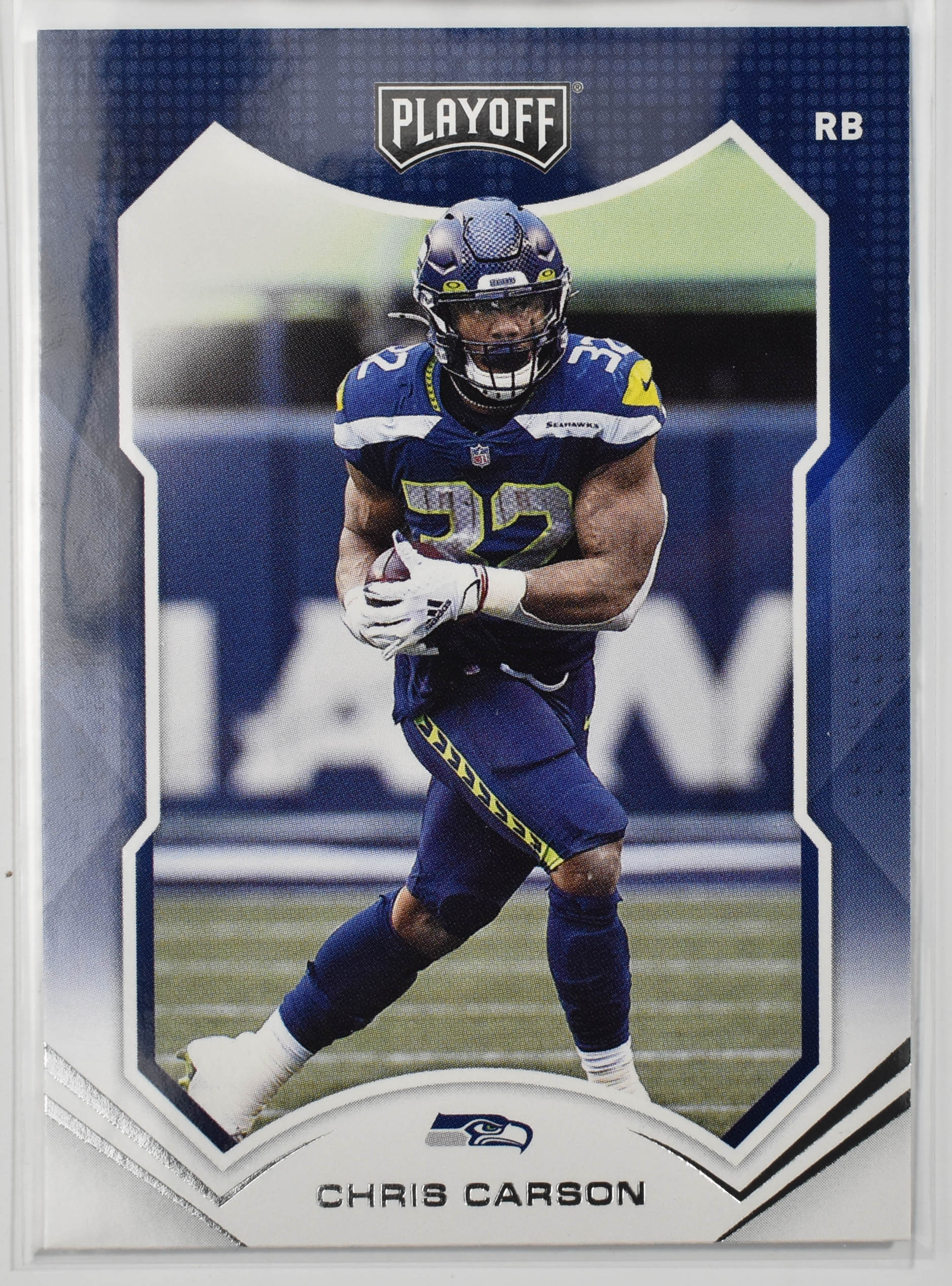 Chris Carson 198 Panini Playoff Football 2021 Football Card
