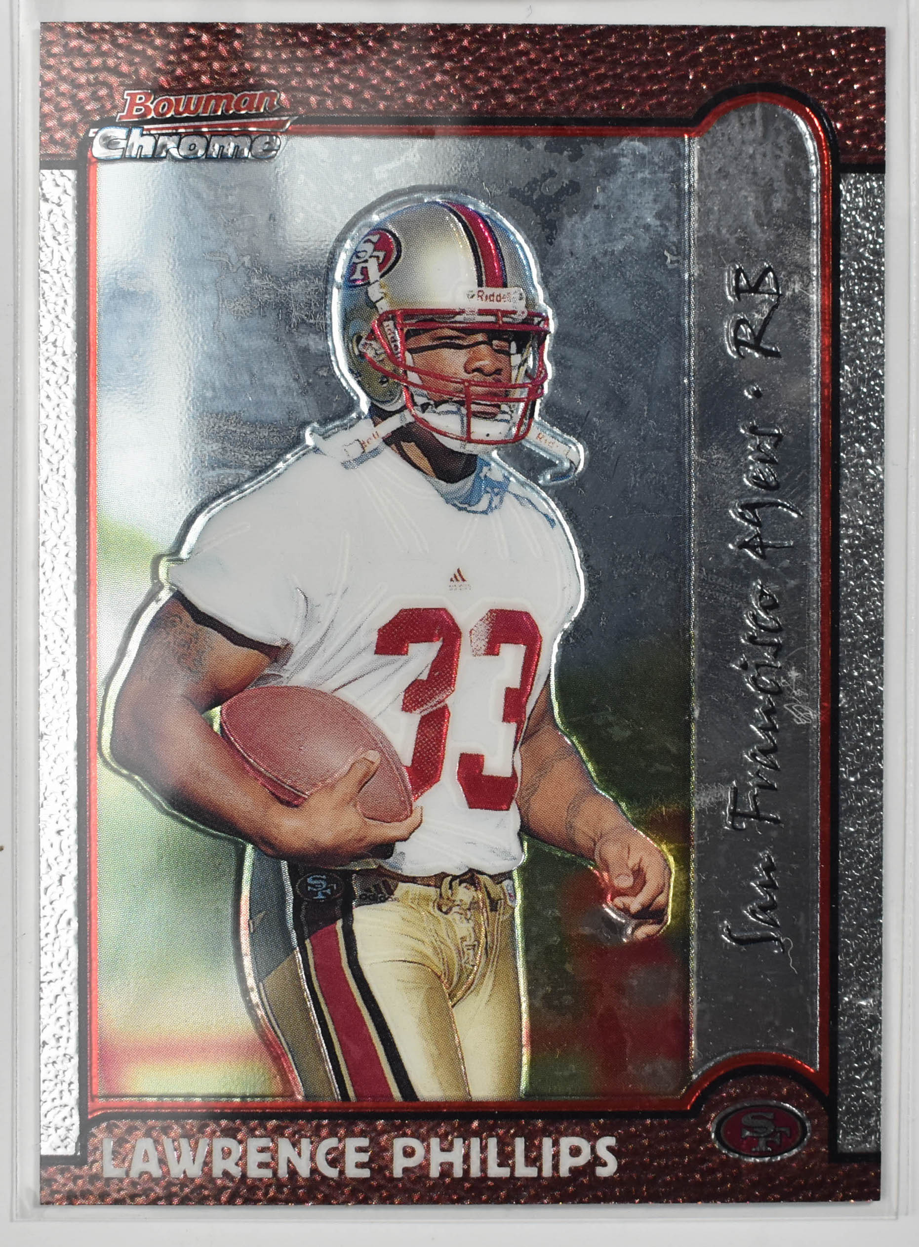Lawrence Phillips 88 Bowman Chrome 1999 Topps Football Card