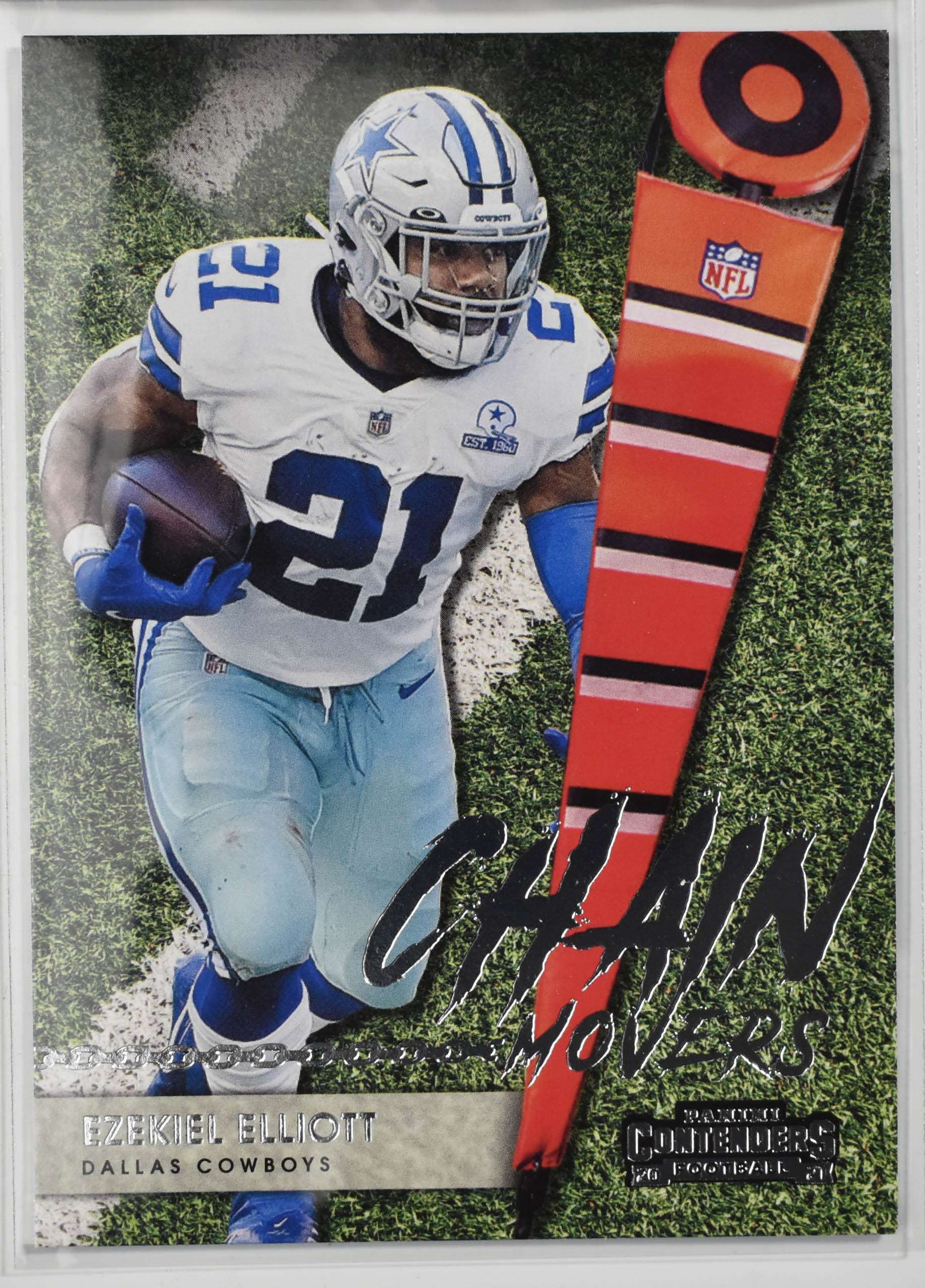 Ezekiel Elliot CM-EEL Panini Contenders Football 2021 Football Card