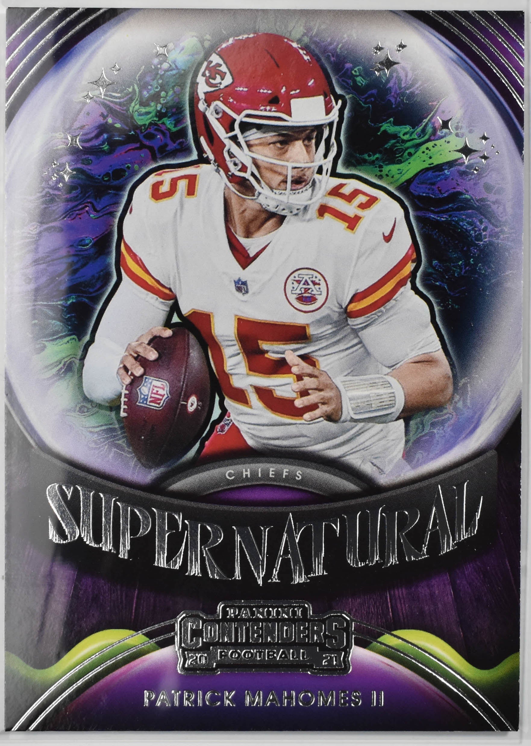 Patrick Mahomes II SN-PMA Panini Contenders Football 2021 Football Card