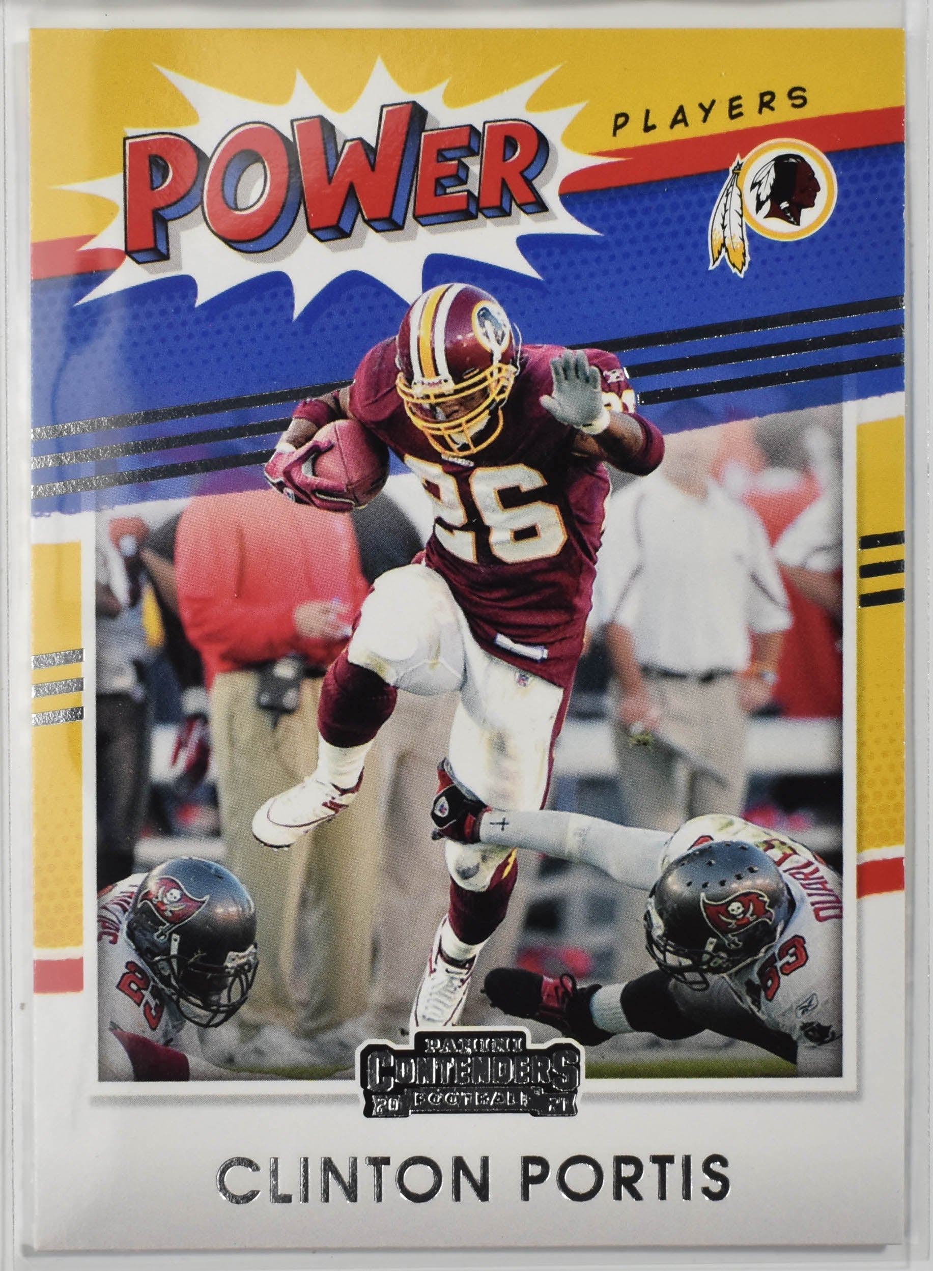 Clinton Portis PP-CPO Panini Contenders Football 2021 Football Card