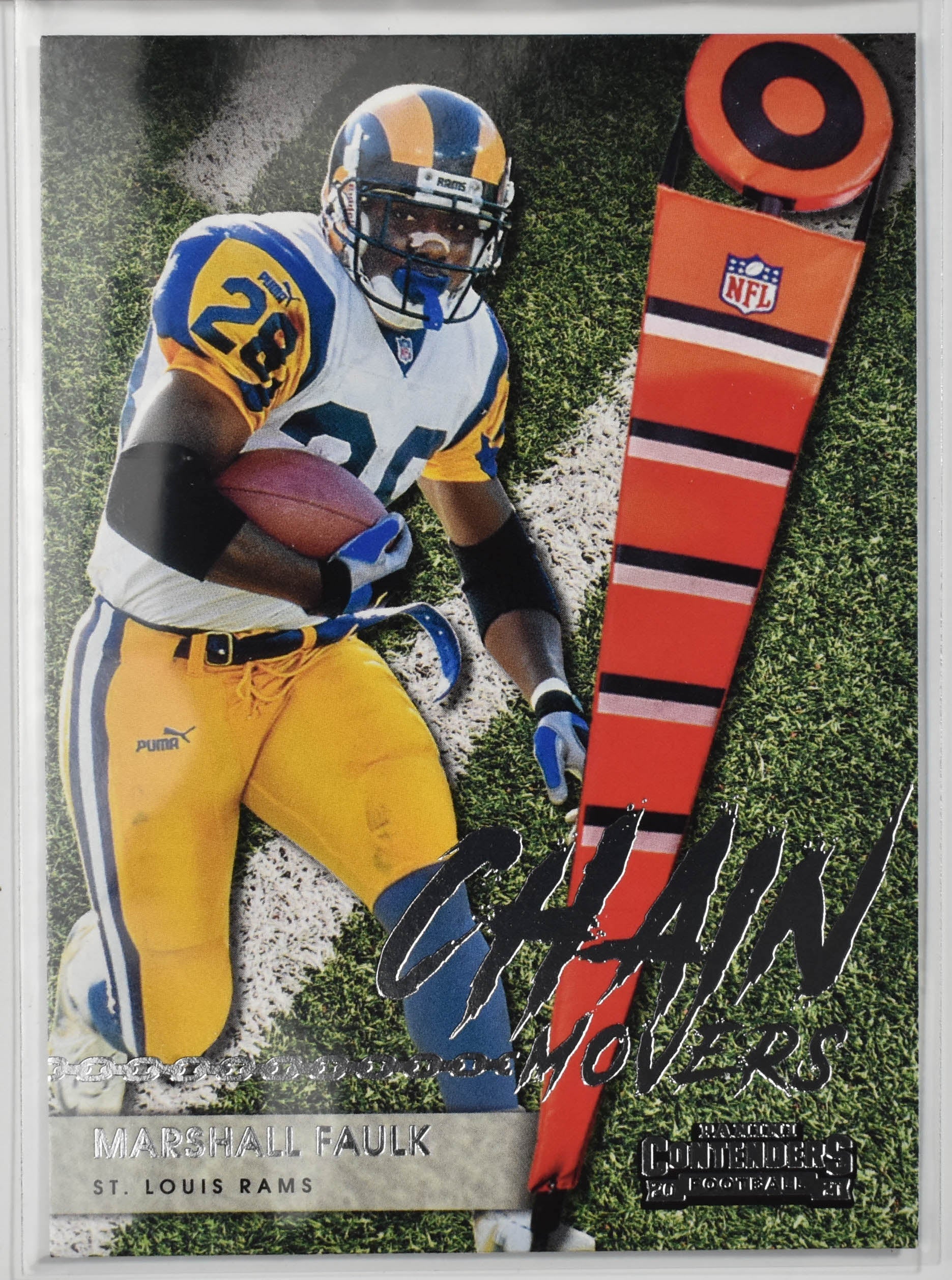 Marshall Faulk CM-MFA Panini Contenders Football 2021 Football Card