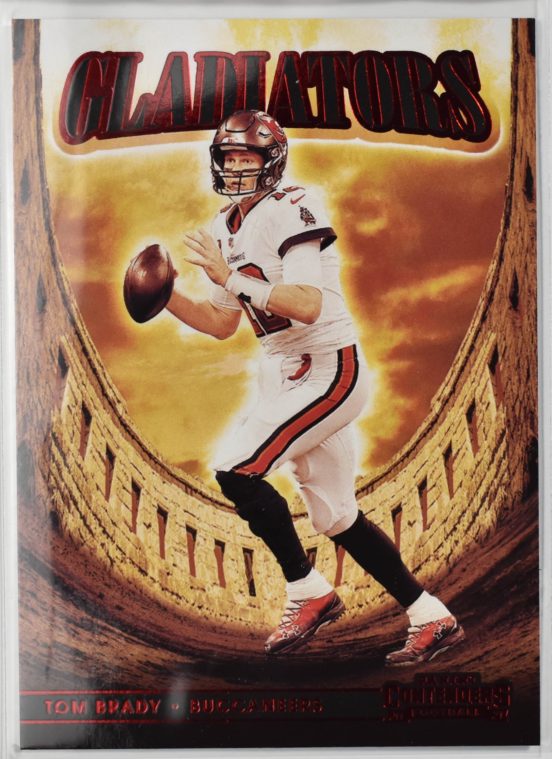 Tom Brady GLD-TBR Panini Contenders Football 2021 Football Card