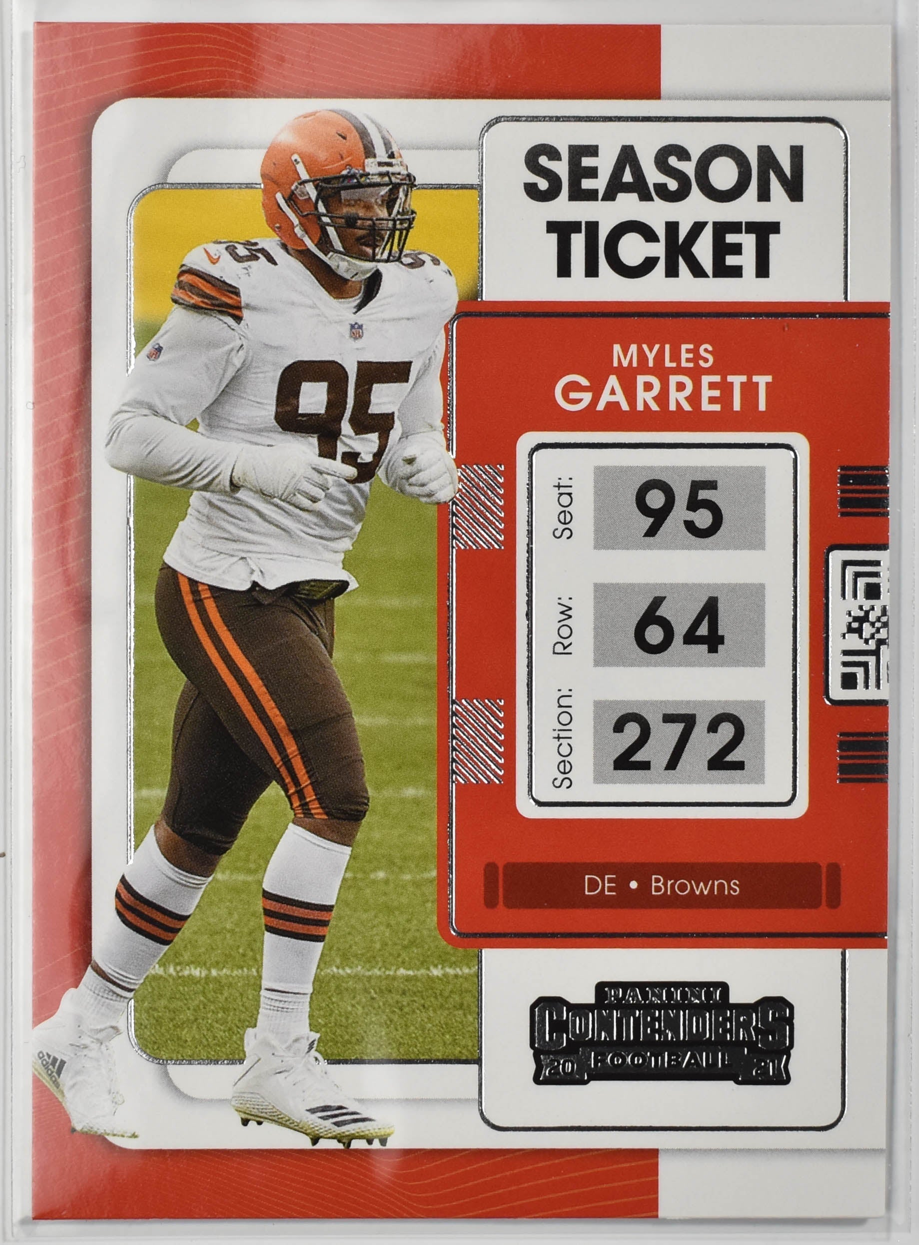 Myles Garrett 23 Panini Contenders Football 2021 Football Card