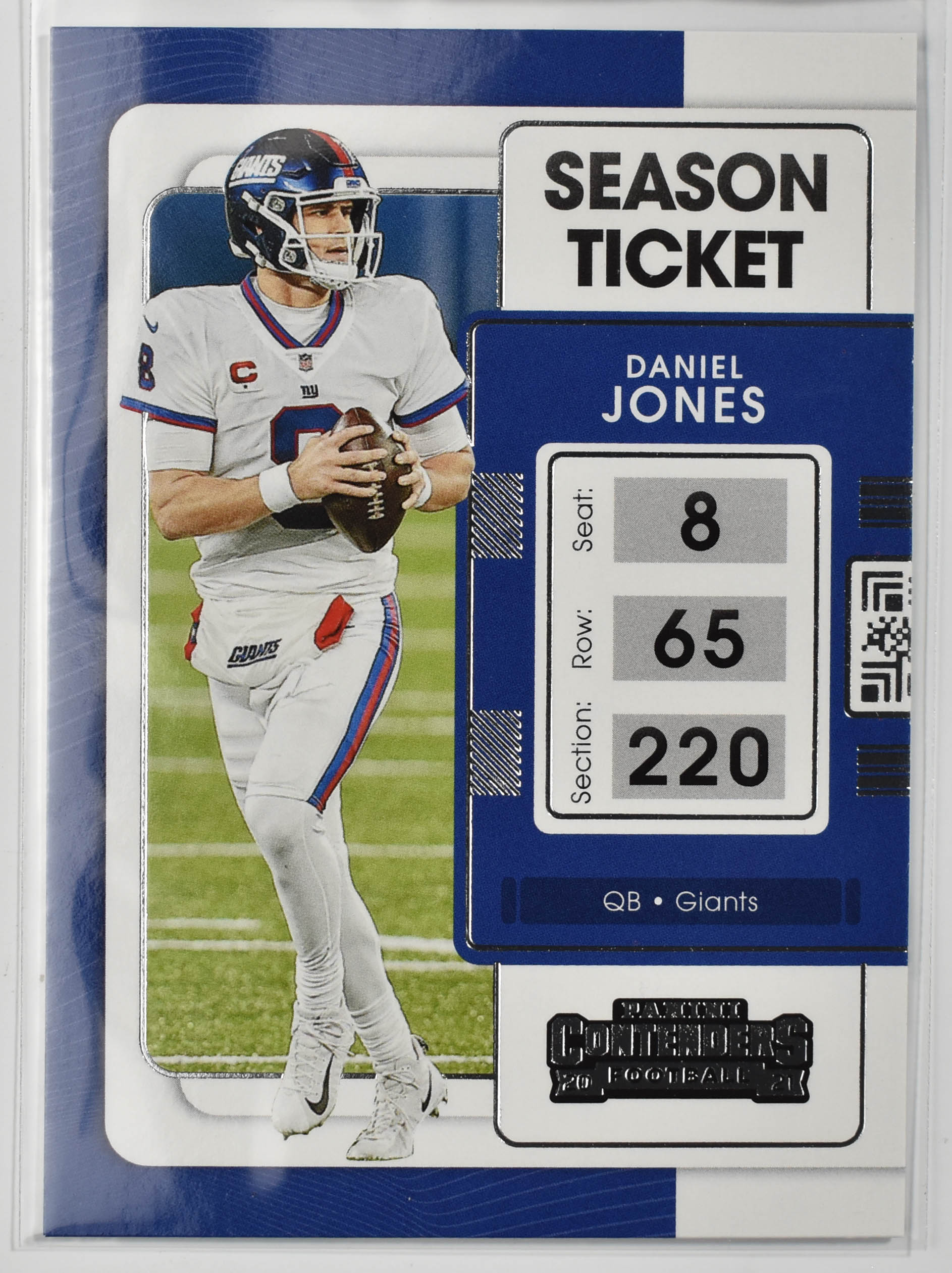 Daniel Jones 73 Panini Contenders Football 2021 Football Card