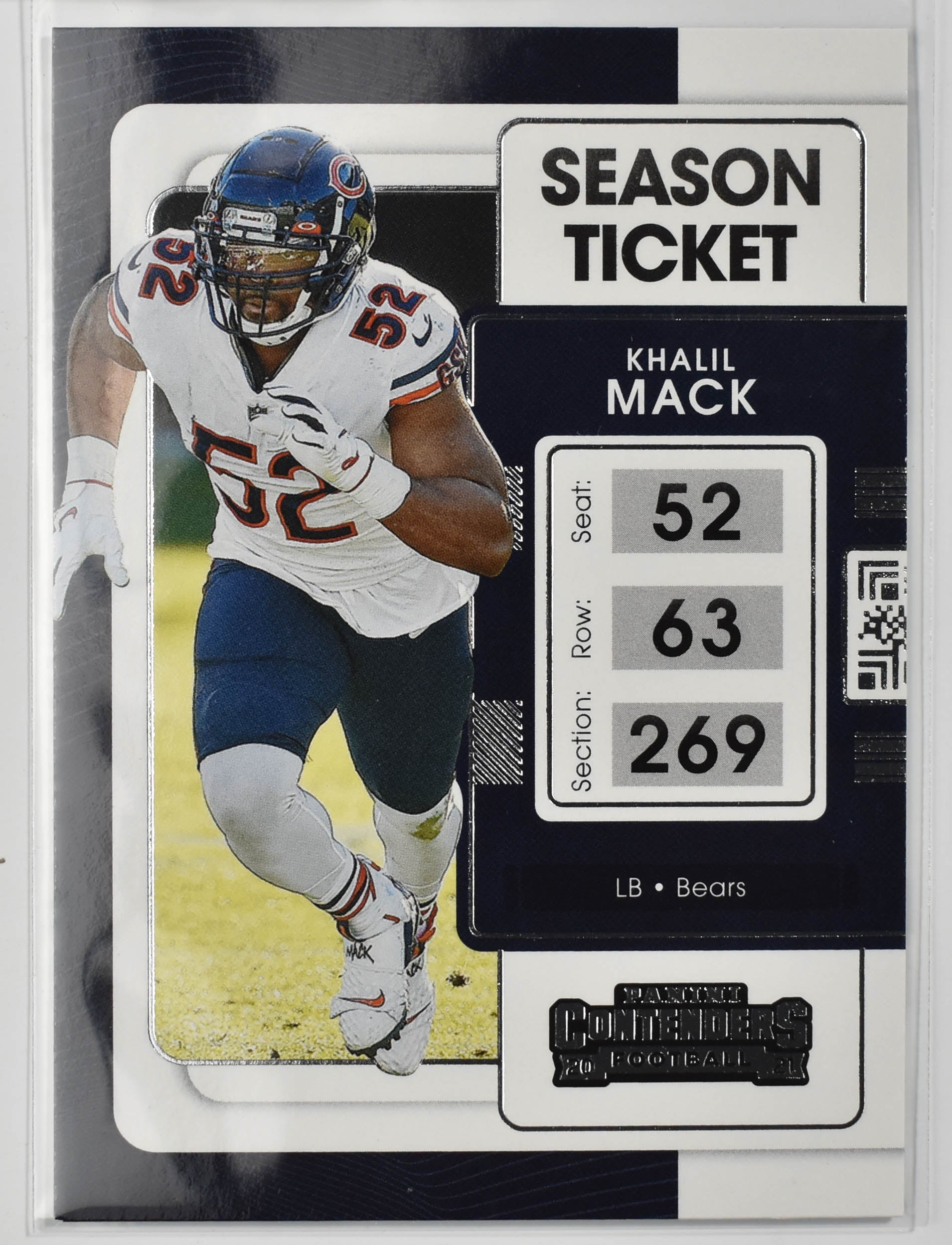 Khalil Mack 16 Panini Contenders Football 2021 Football Card