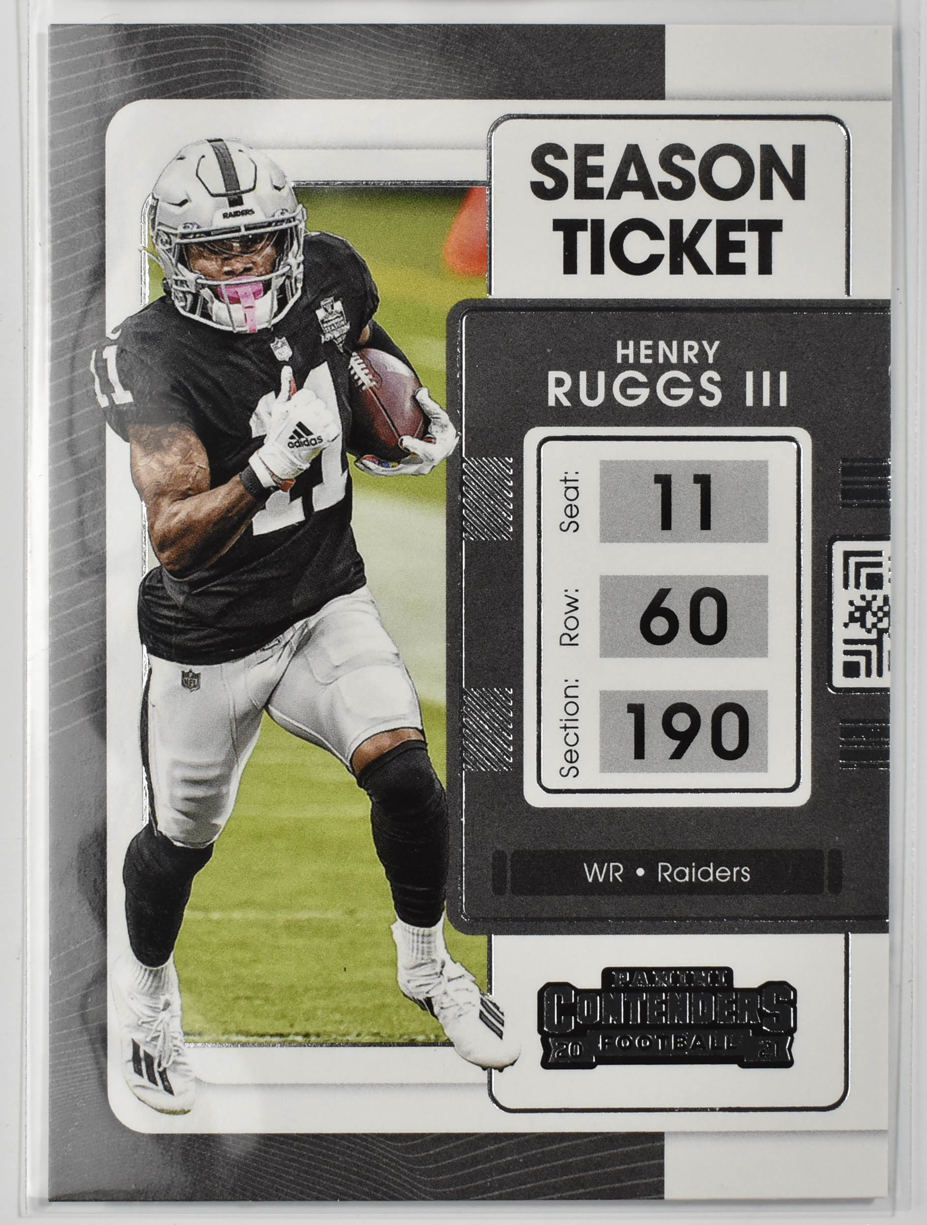 Henry Ruggs III 58 Panini Contenders Football 2021 Football Card