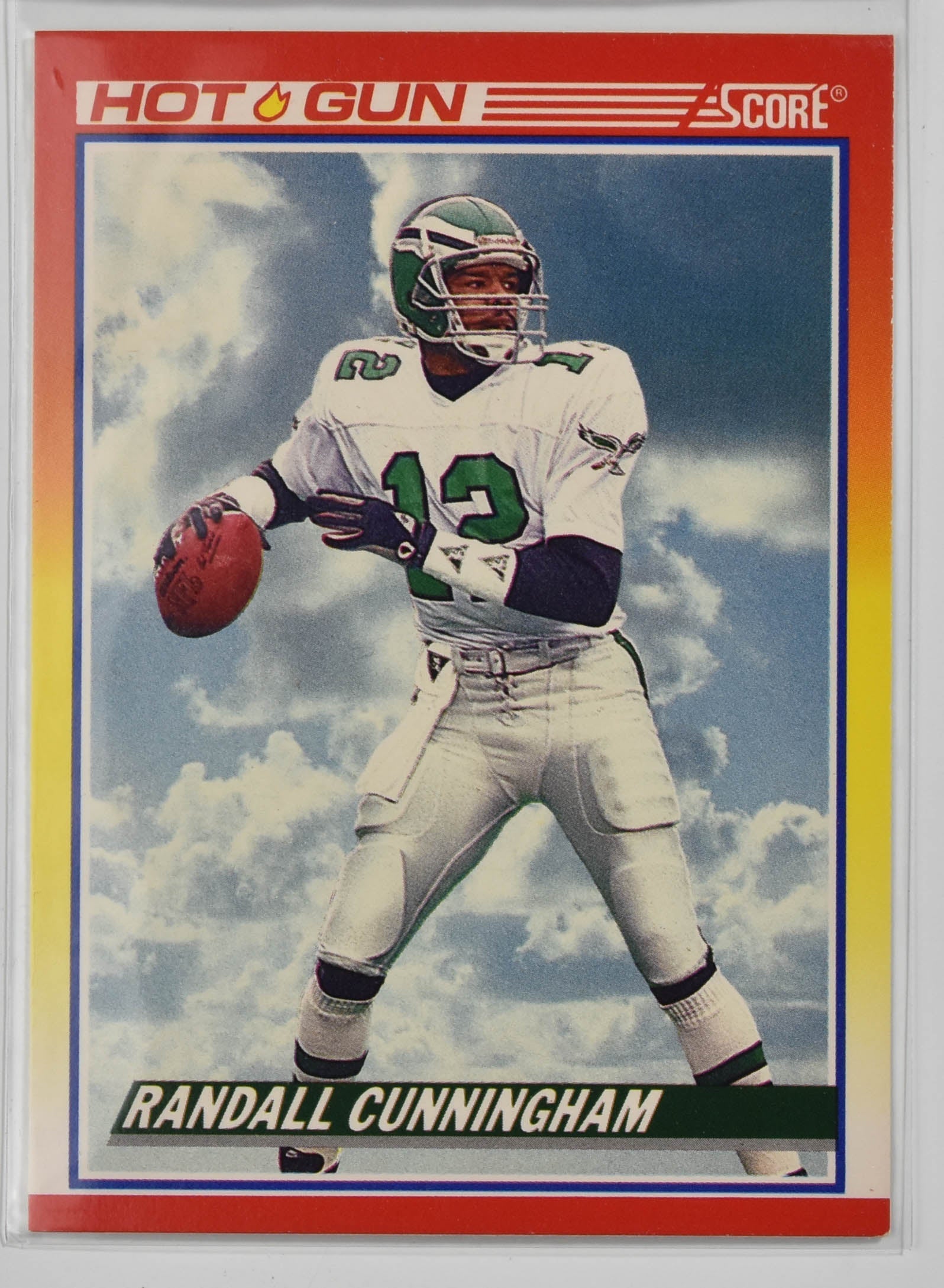 Randall Cunningham 563 Eagles Score Hot Gun 1990