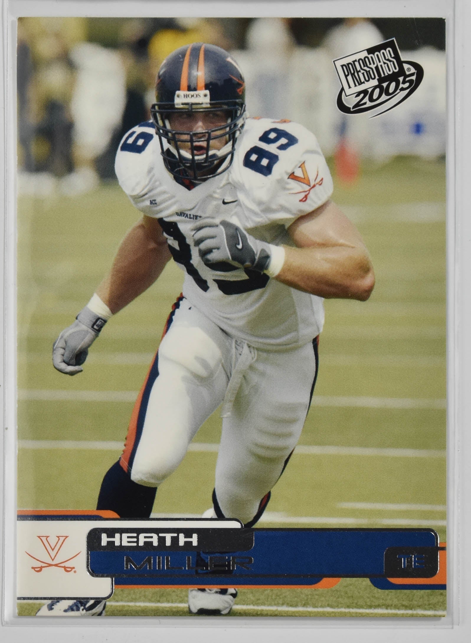 Heath Miller 32 Virgina Press Pass 2005