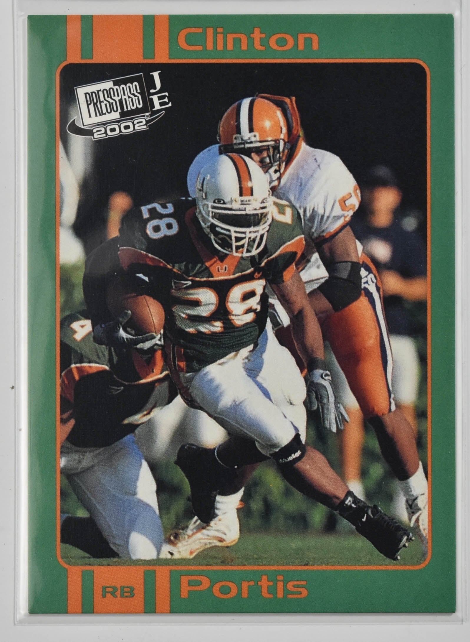 Clinton Portis OS 22/27 Press Pass 2002