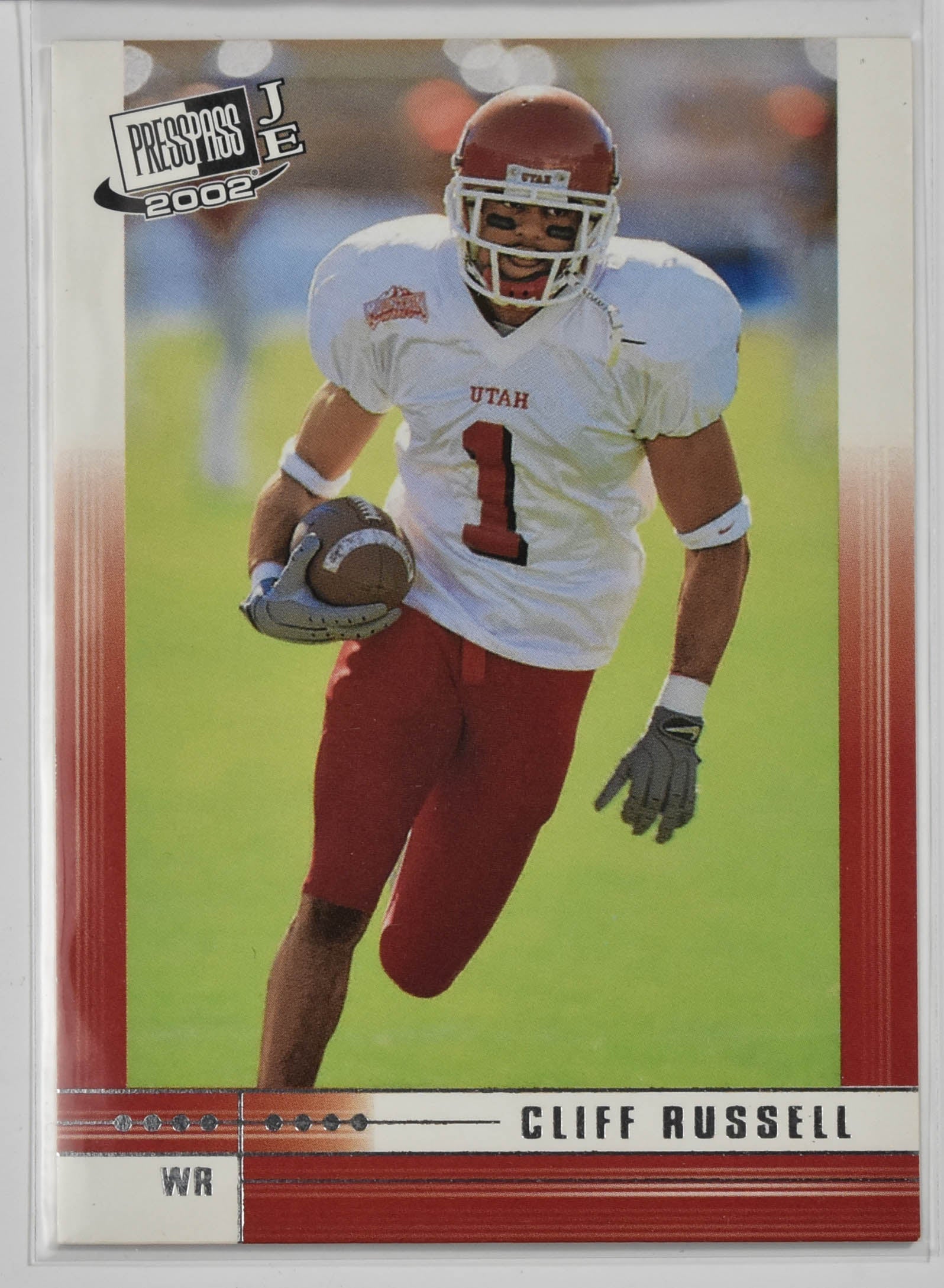 Cliff Russell 36 Press Pass 2002 University of Utah