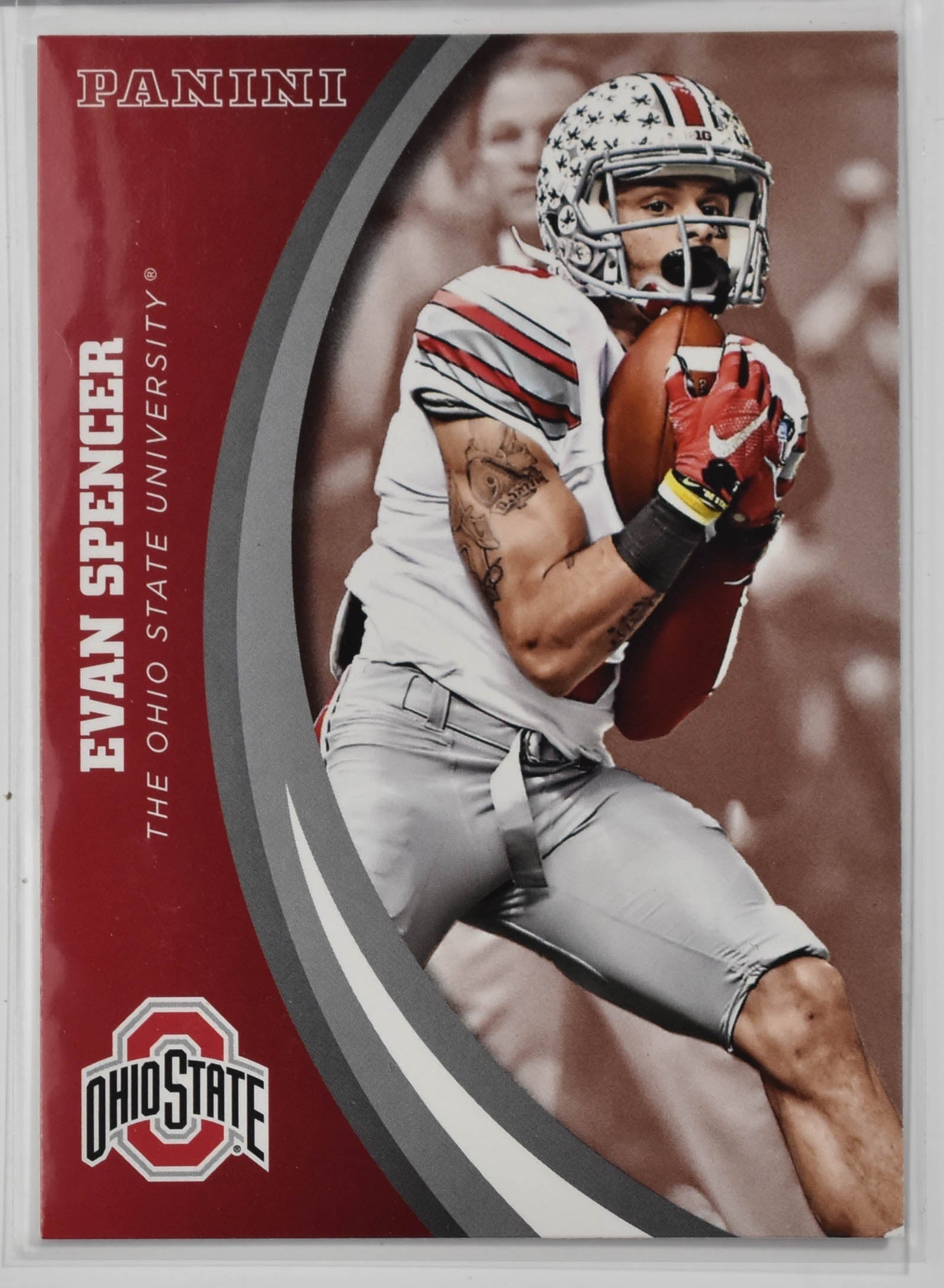Evan Spencer 25 Panini 2015 Ohio State Football Card